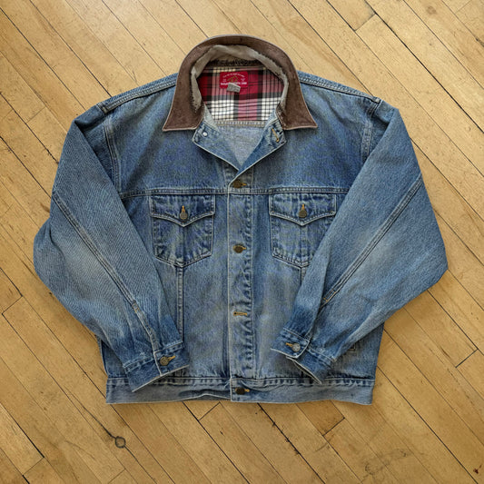 Vintage Marlboro Jean Jacket Sz L