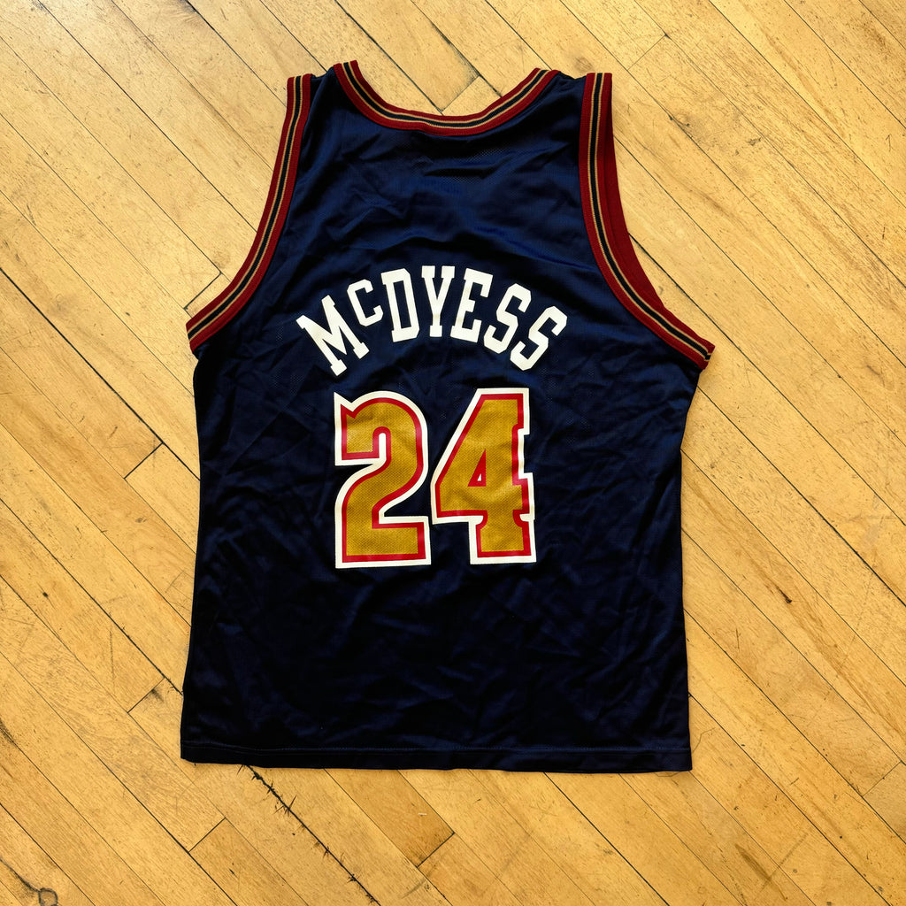 Vintage Champion Nuggets “McDyess” Jersey Sz 44