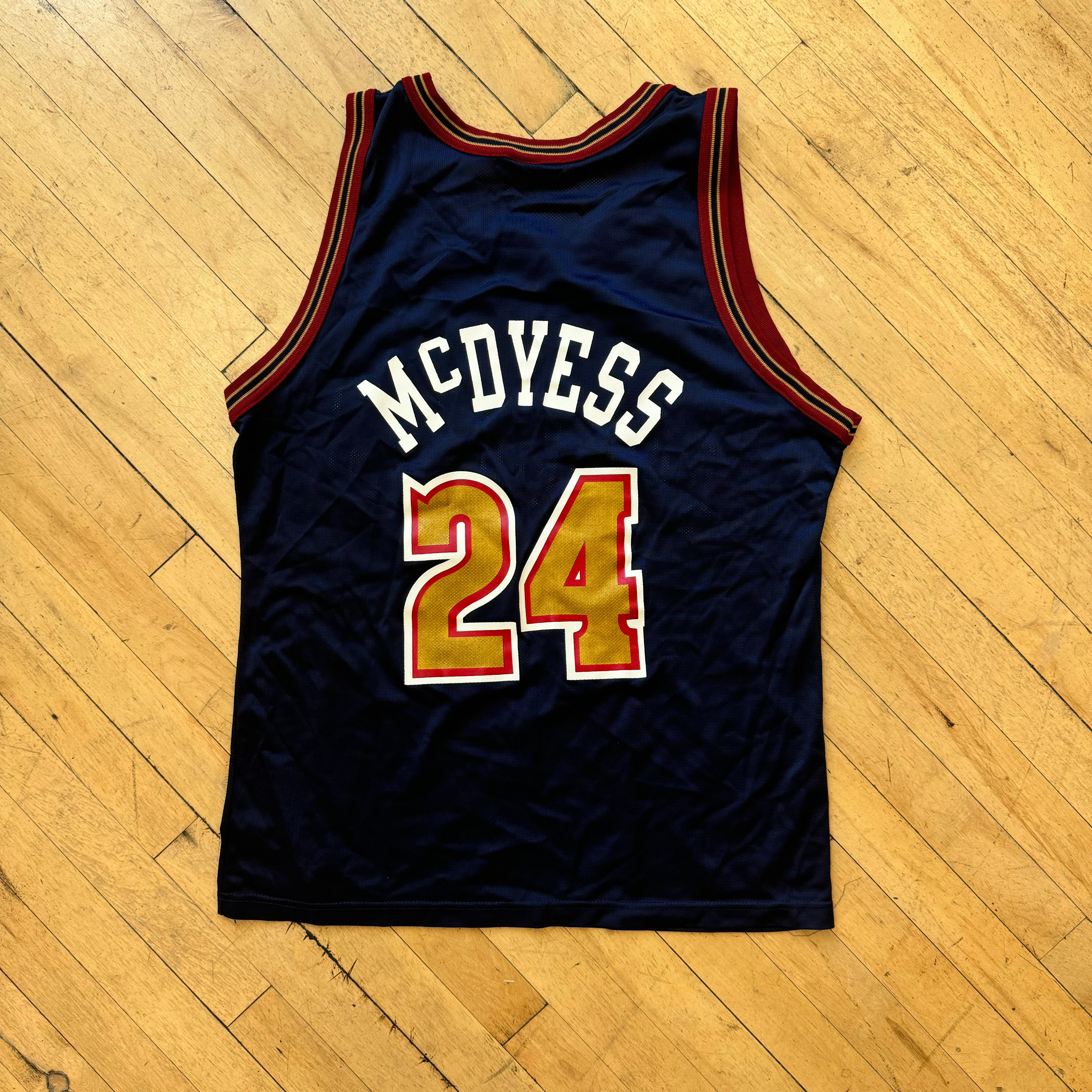 Vintage Champion Nuggets “McDyess” Jersey Sz 44