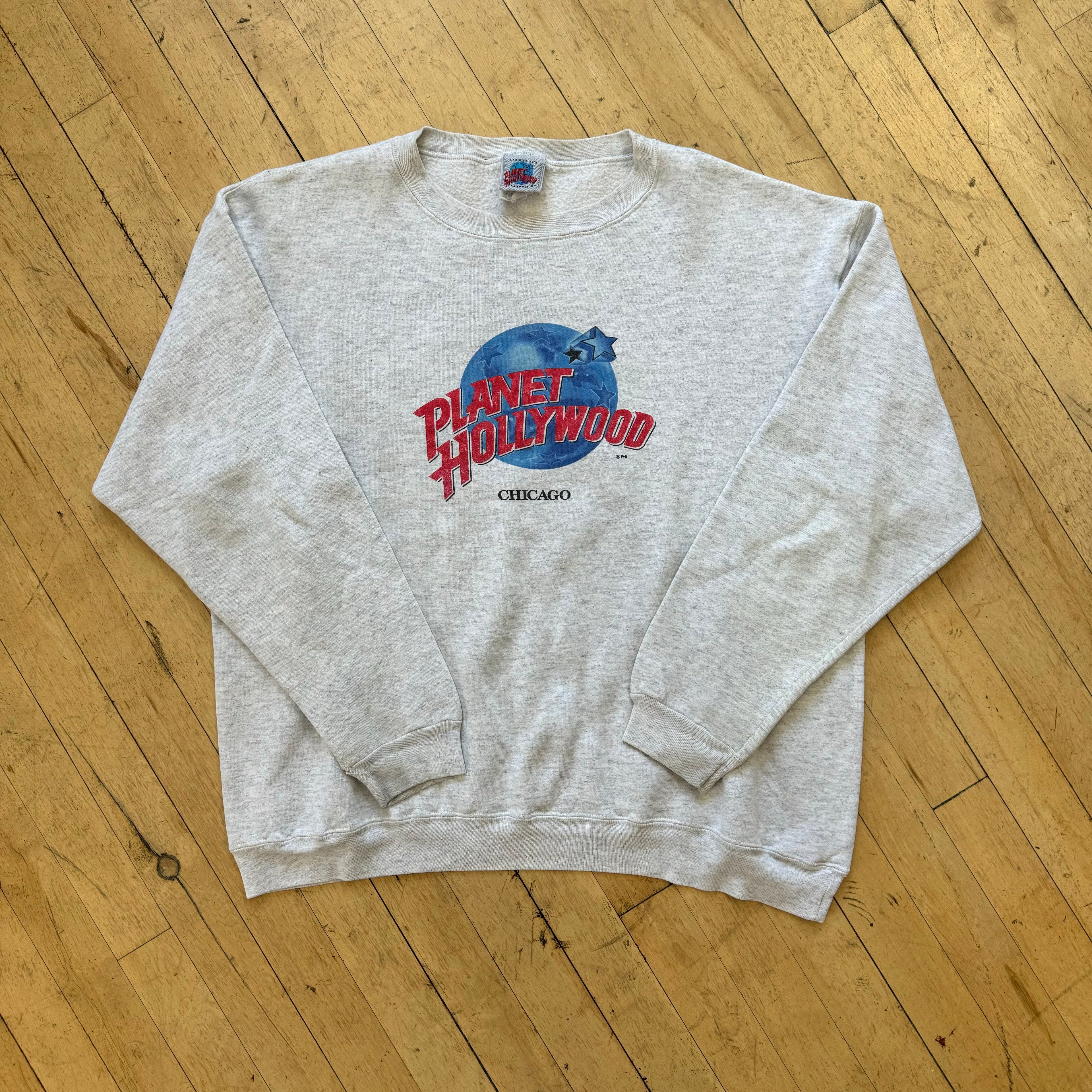 Vintage Planet Hollywood Chicago Crewneck Sz XL