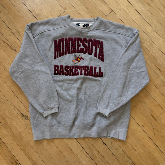 Vintage Starter Minnesota Gophers CrewNeck Sz XL