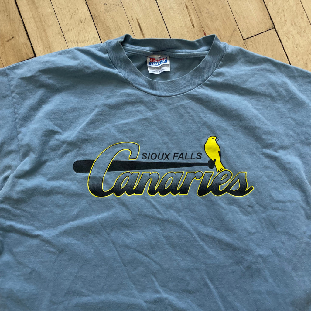 Vintage Sioux Falls Canaries T-shirt Sz L