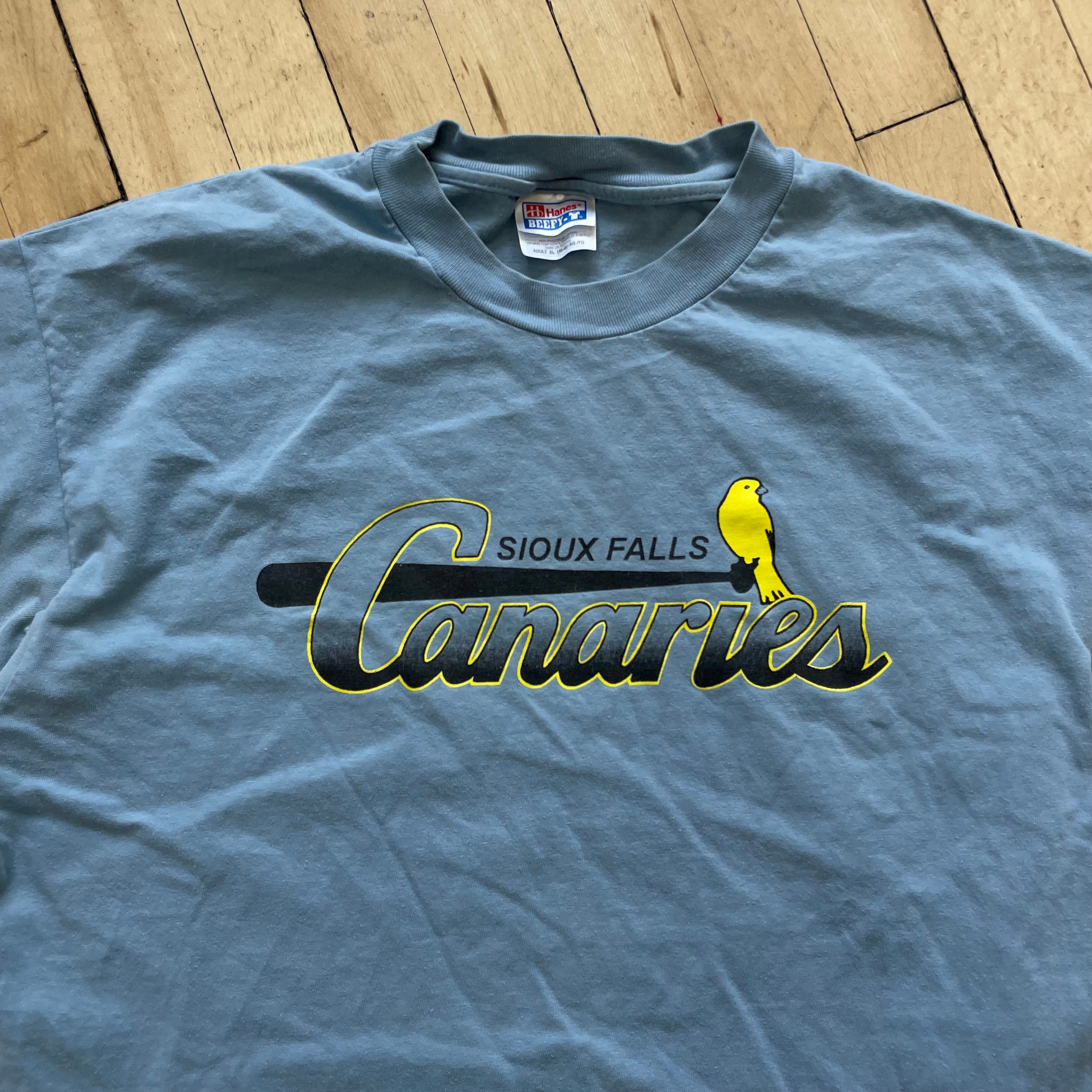 Vintage Sioux Falls Canaries T-shirt Sz L