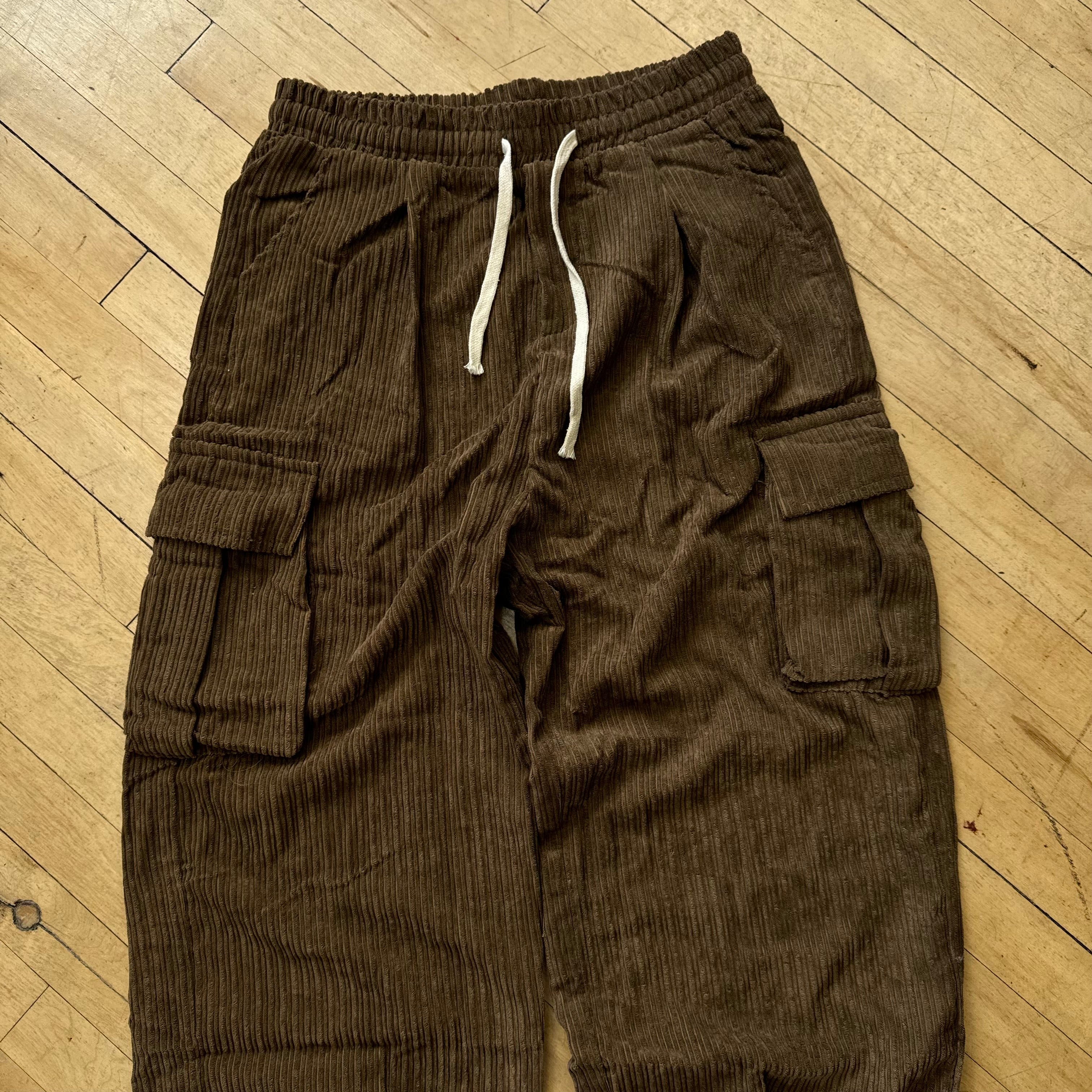 Y2K Baggy Corduroy Sweatpants Sz large