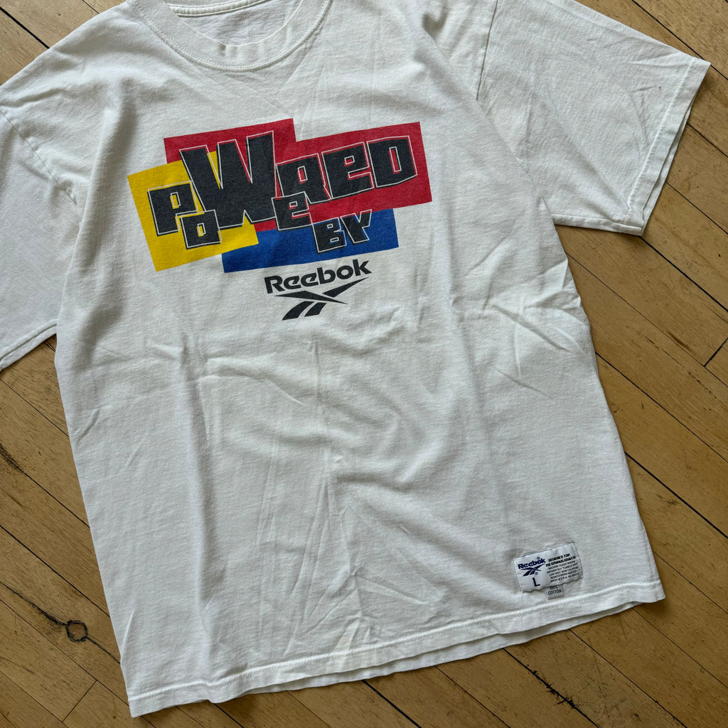 Vintage Powered By Reebok T-shirt Sz L