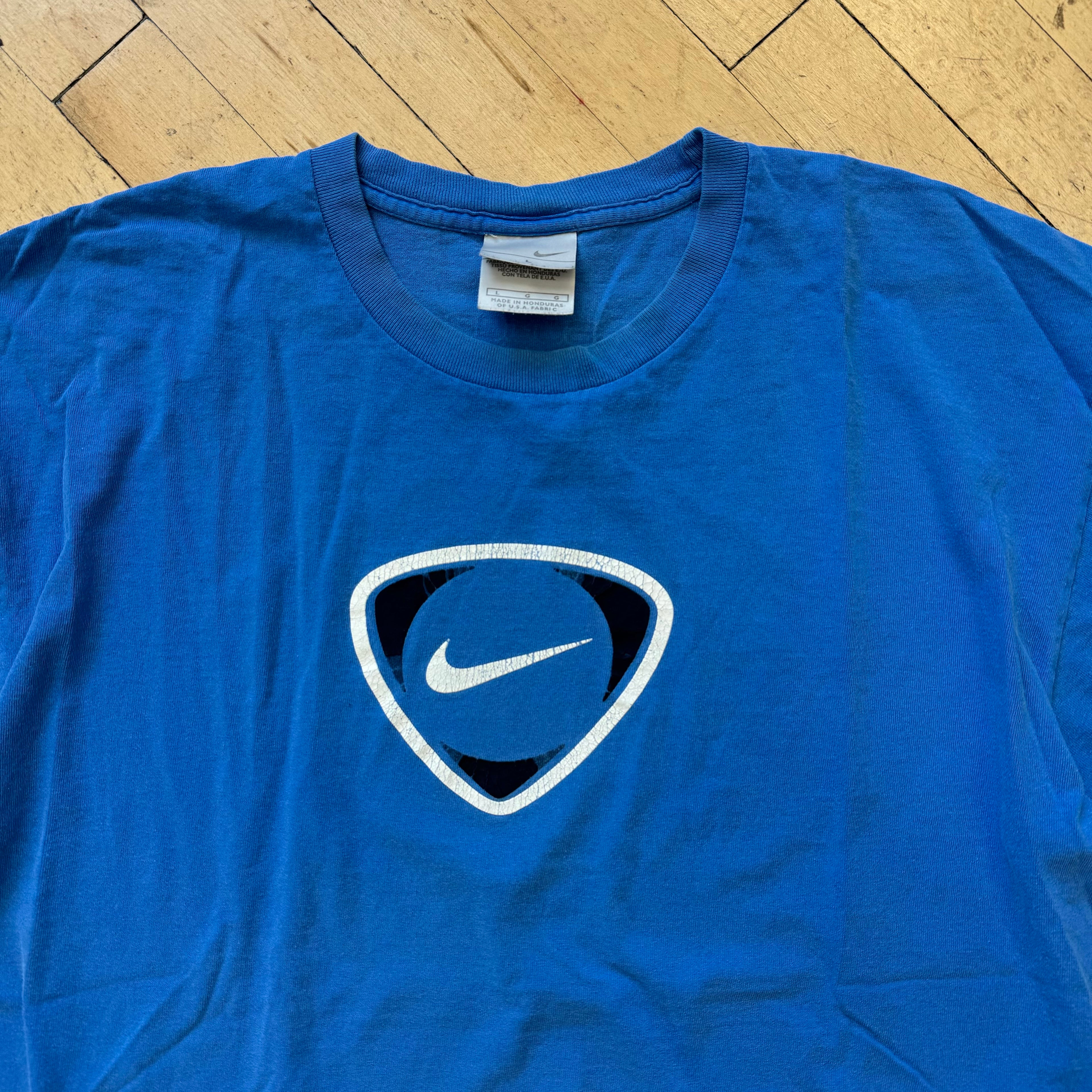 Vintage Nike Soccer T-shirt Sz L
