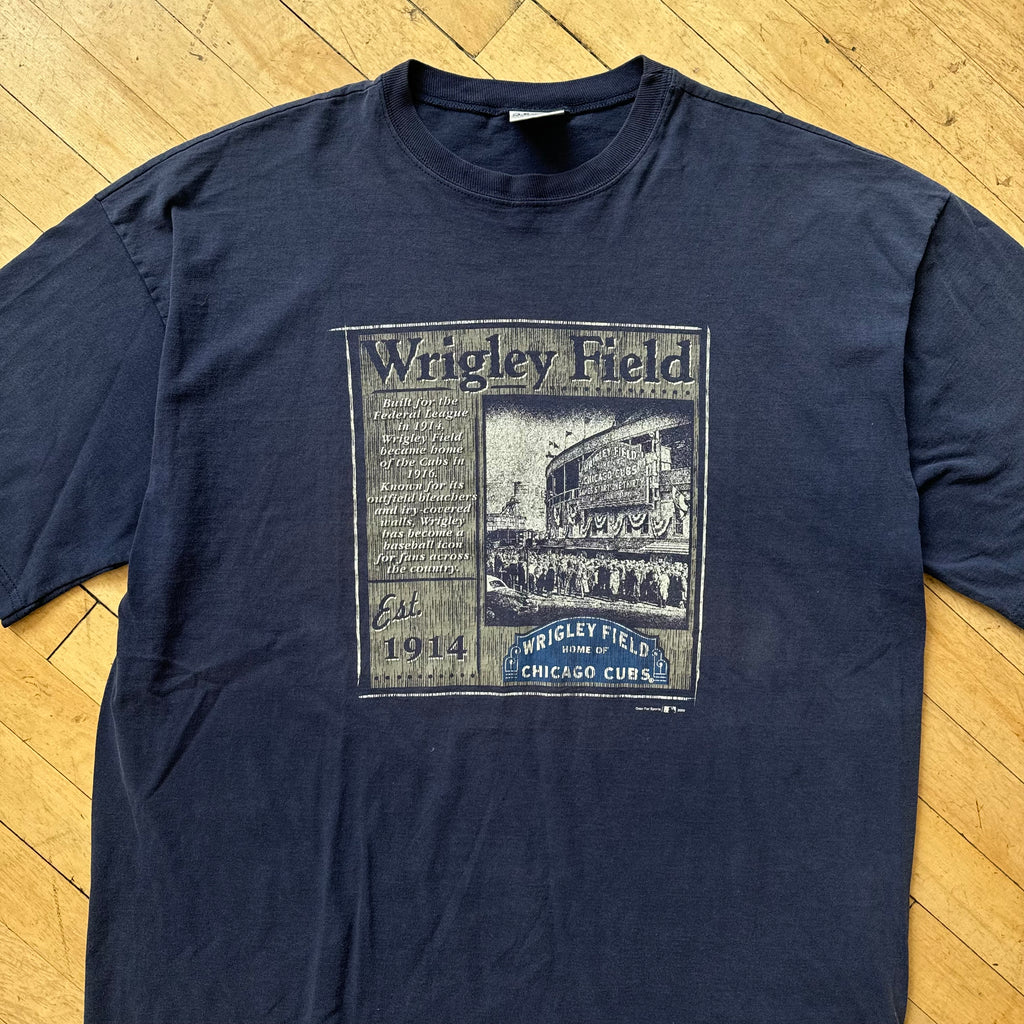 Vintage Chicago Cubs Wrigley Field T-shirt Sz XL