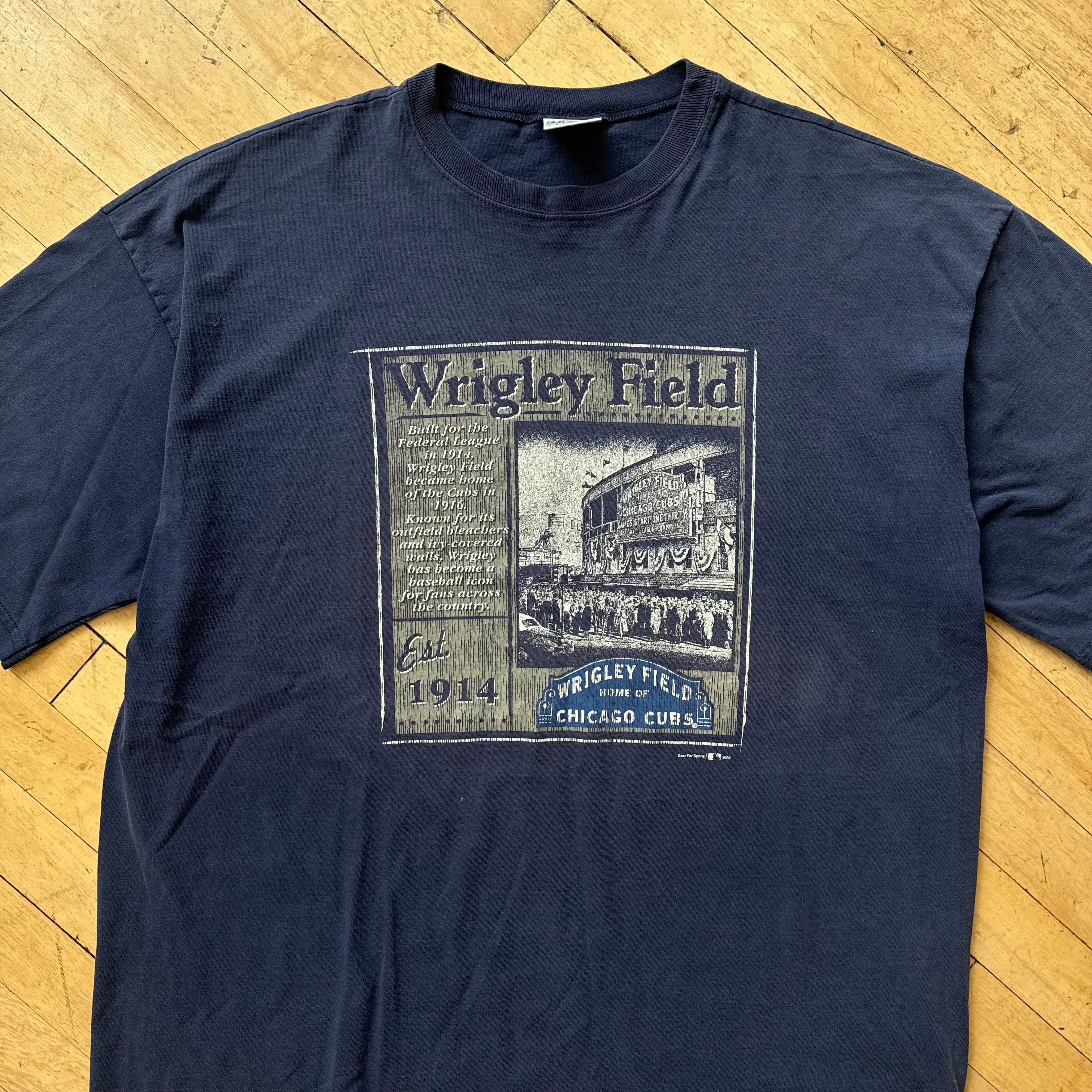 Vintage Chicago Cubs Wrigley Field T-shirt Sz XL
