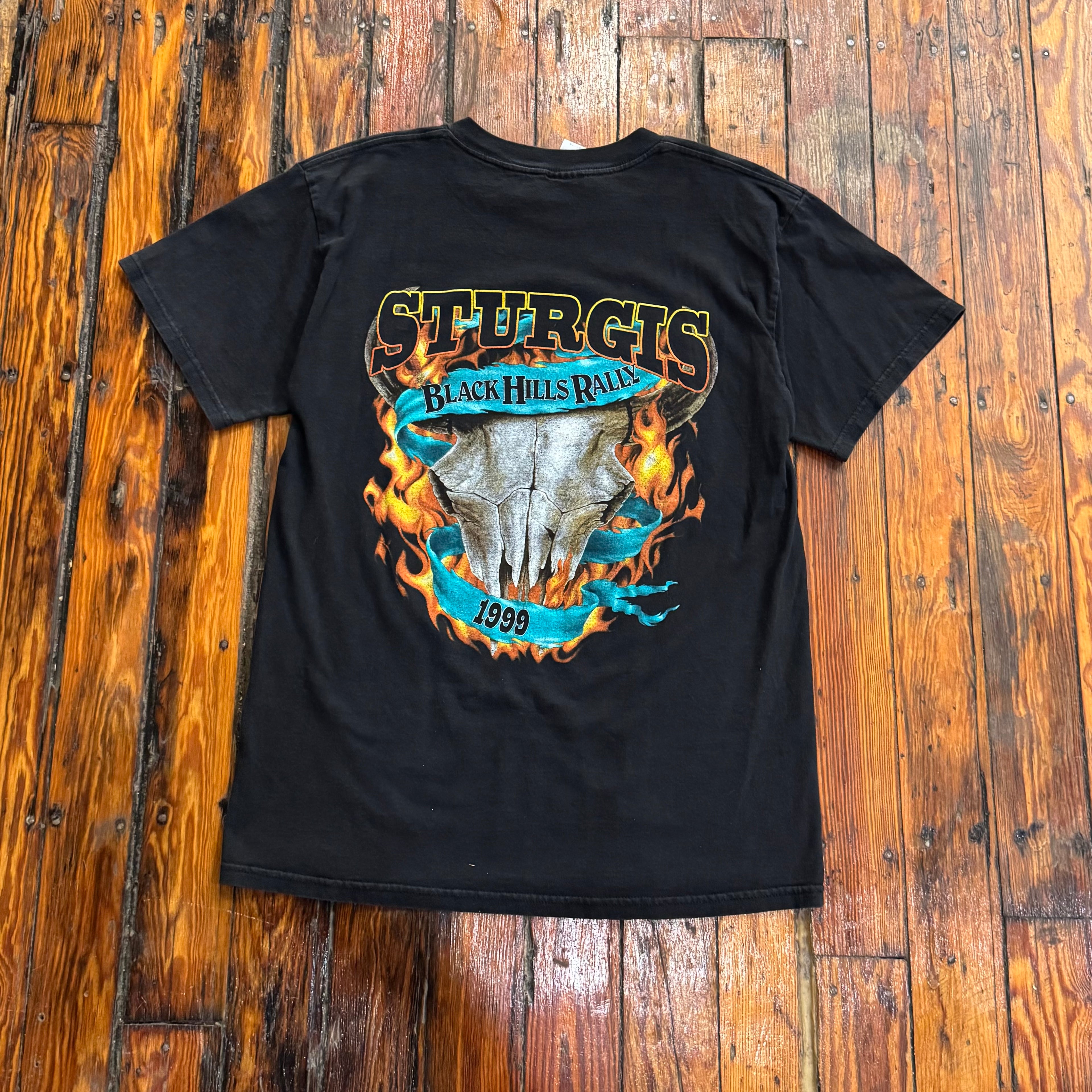 Vintage Follow the Light Sturgis T-shirt Sz L