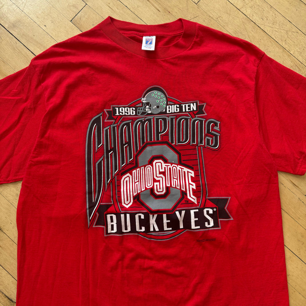 Vintage Ohio State Big Ten Football T-shirt Sz XL