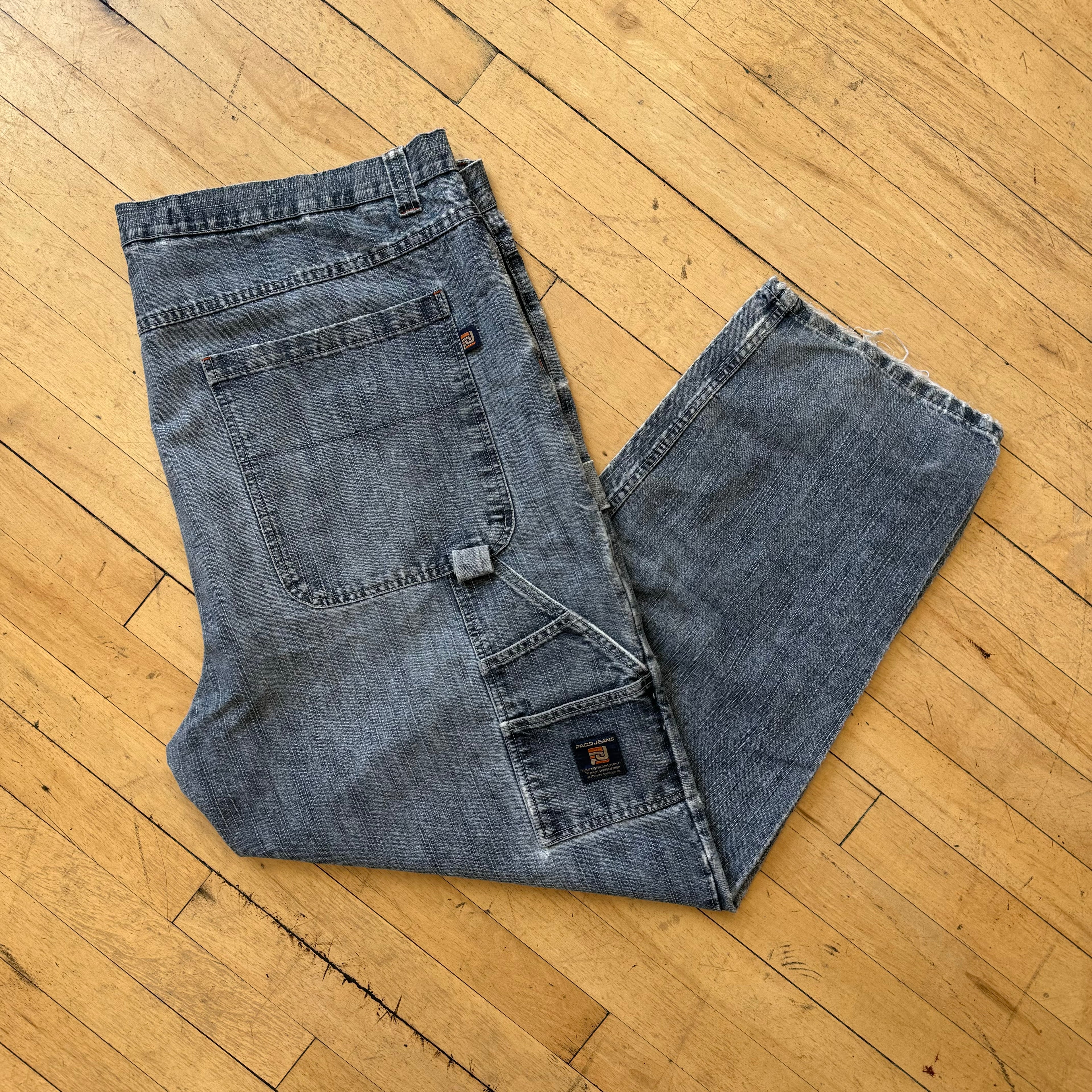 Y2K Paco Denim Cargo Jeans Sz 48