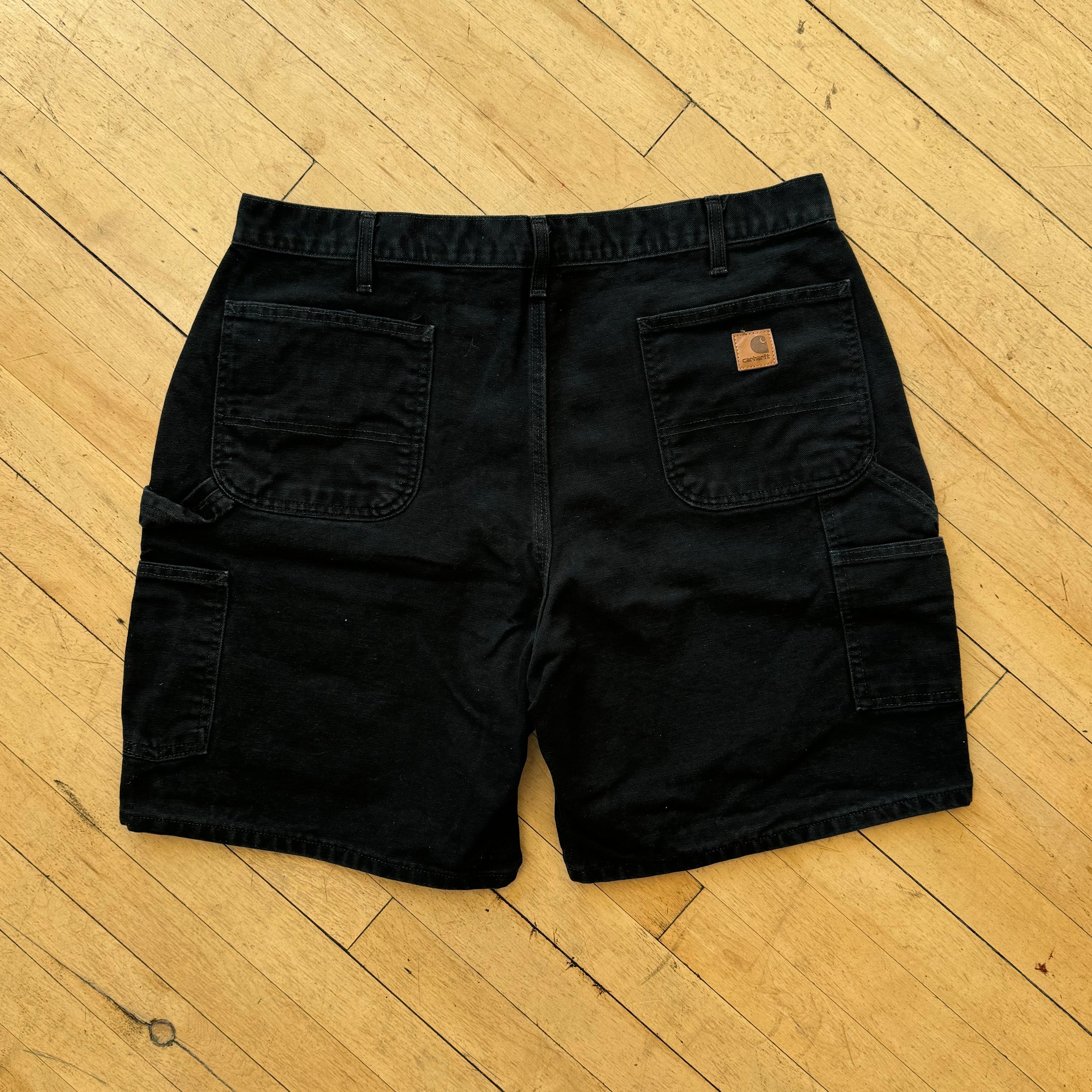 Y2K Black Carhartt Denim Jean Shorts Sz 40