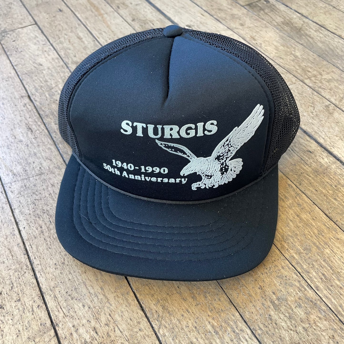 1990 Sturgis Trucker SnapBack Hat