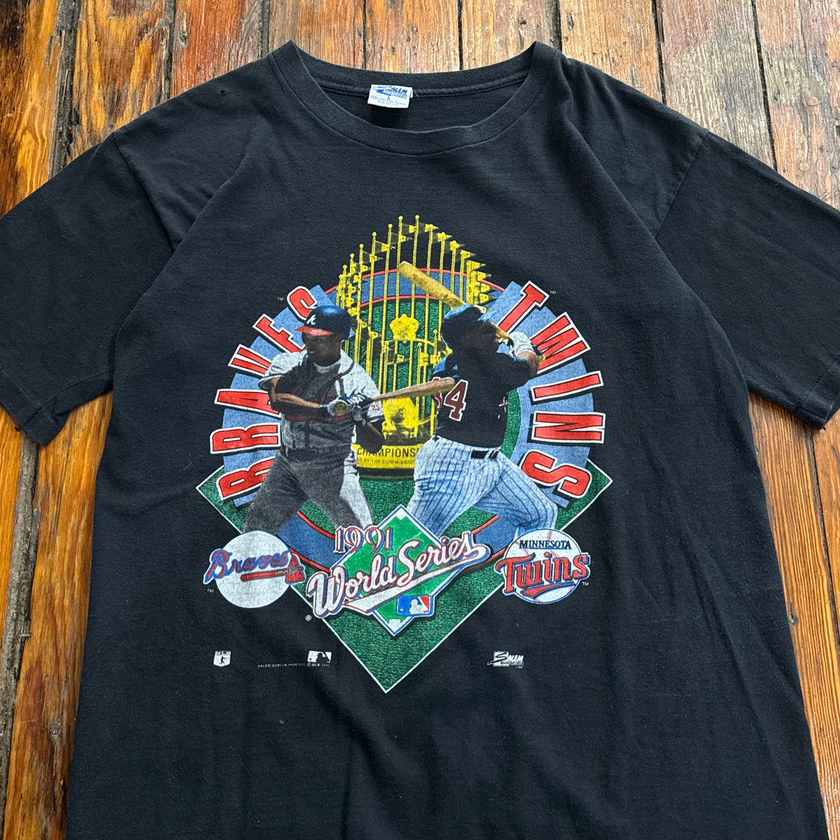 Vintage Minnesota Twins World Series T-shirt Sz L