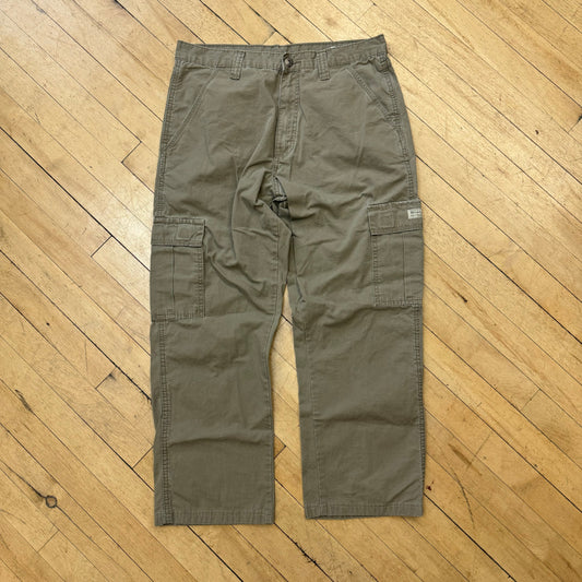 Vintage Wrangler Cargo Kahki pants Sz 32x30