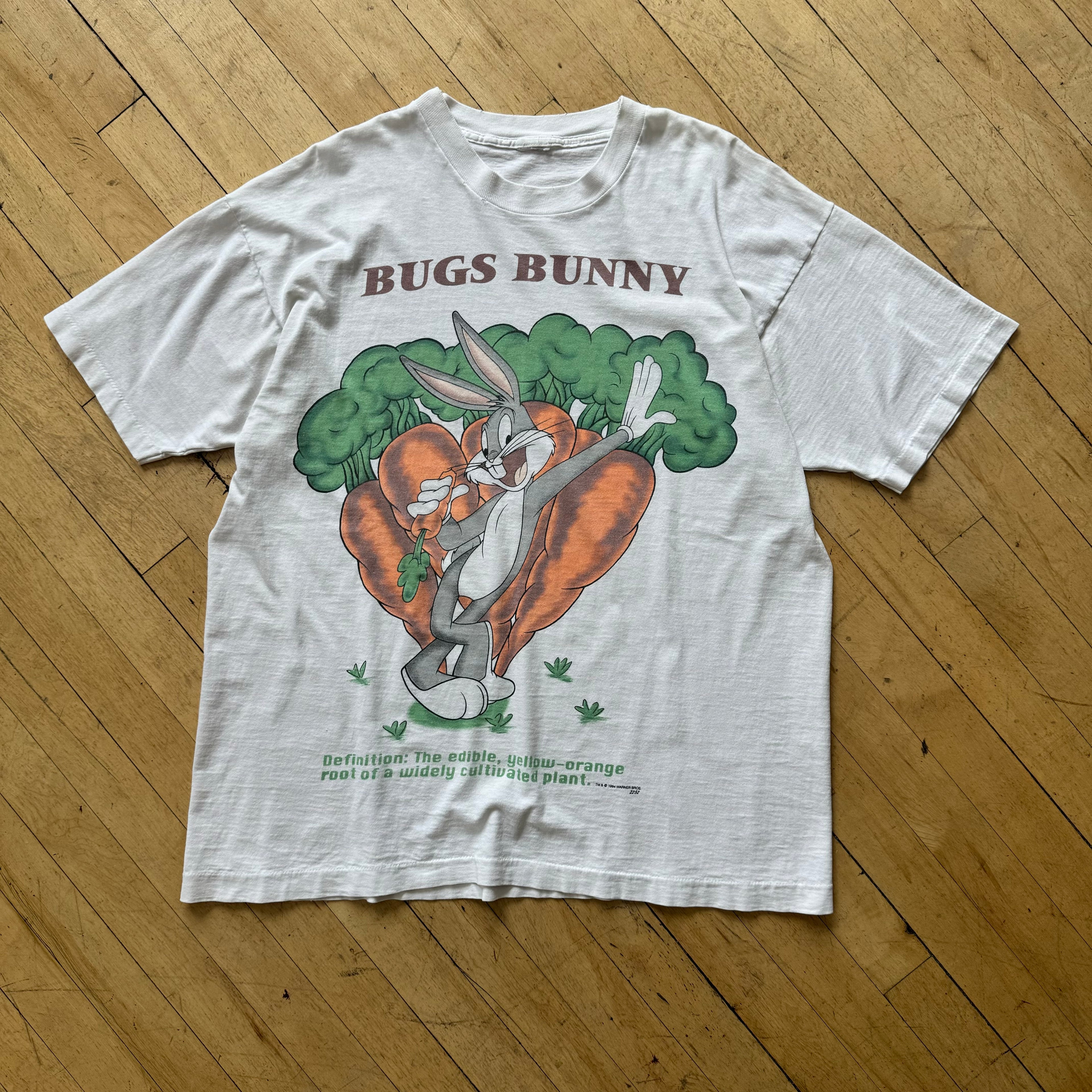 Vintage Bugs Bunny Carrott T-shirt Sz XL