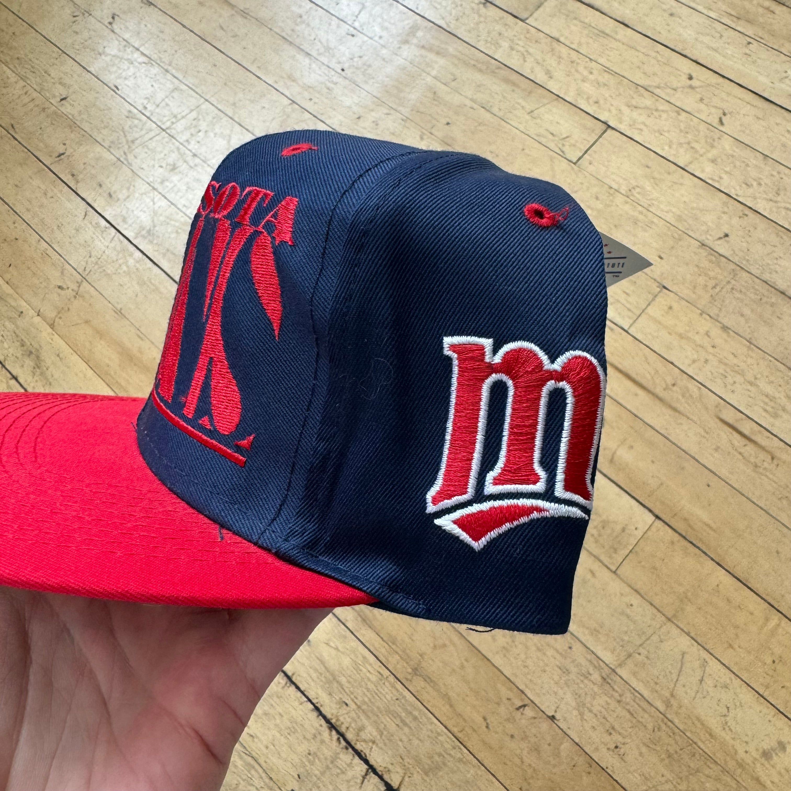 Vintage MLB Minnesota Twins SnapBack Hat New