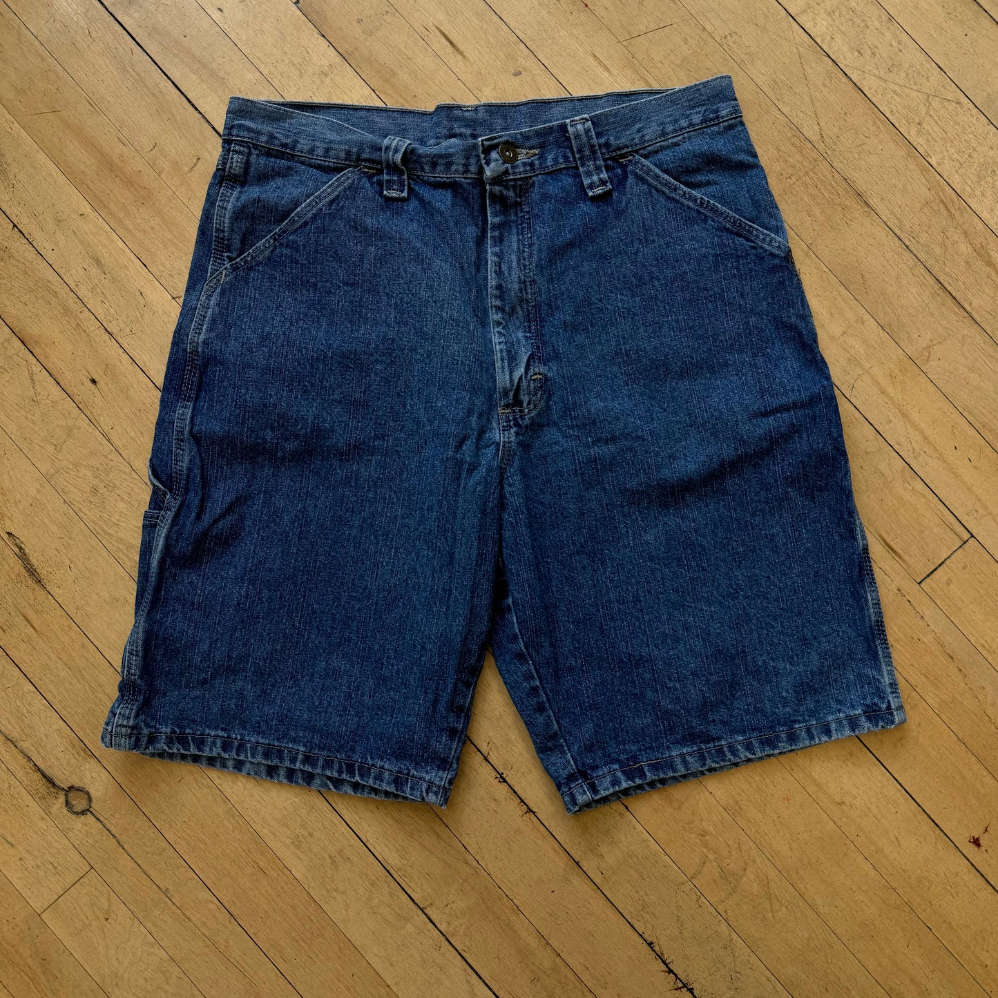 Vintage Wrangler Carpenter Denim Shorts Sz 32