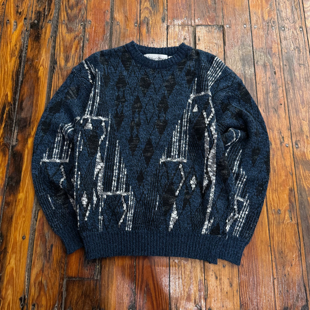 Vintage Micheal Gerald Knit Sweater Sz M