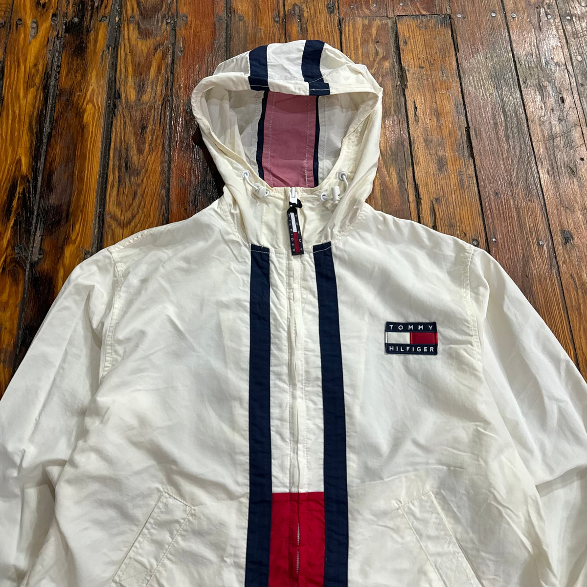 Vintage Tommy Hilfiger Windbreaker Jacket Sz L
