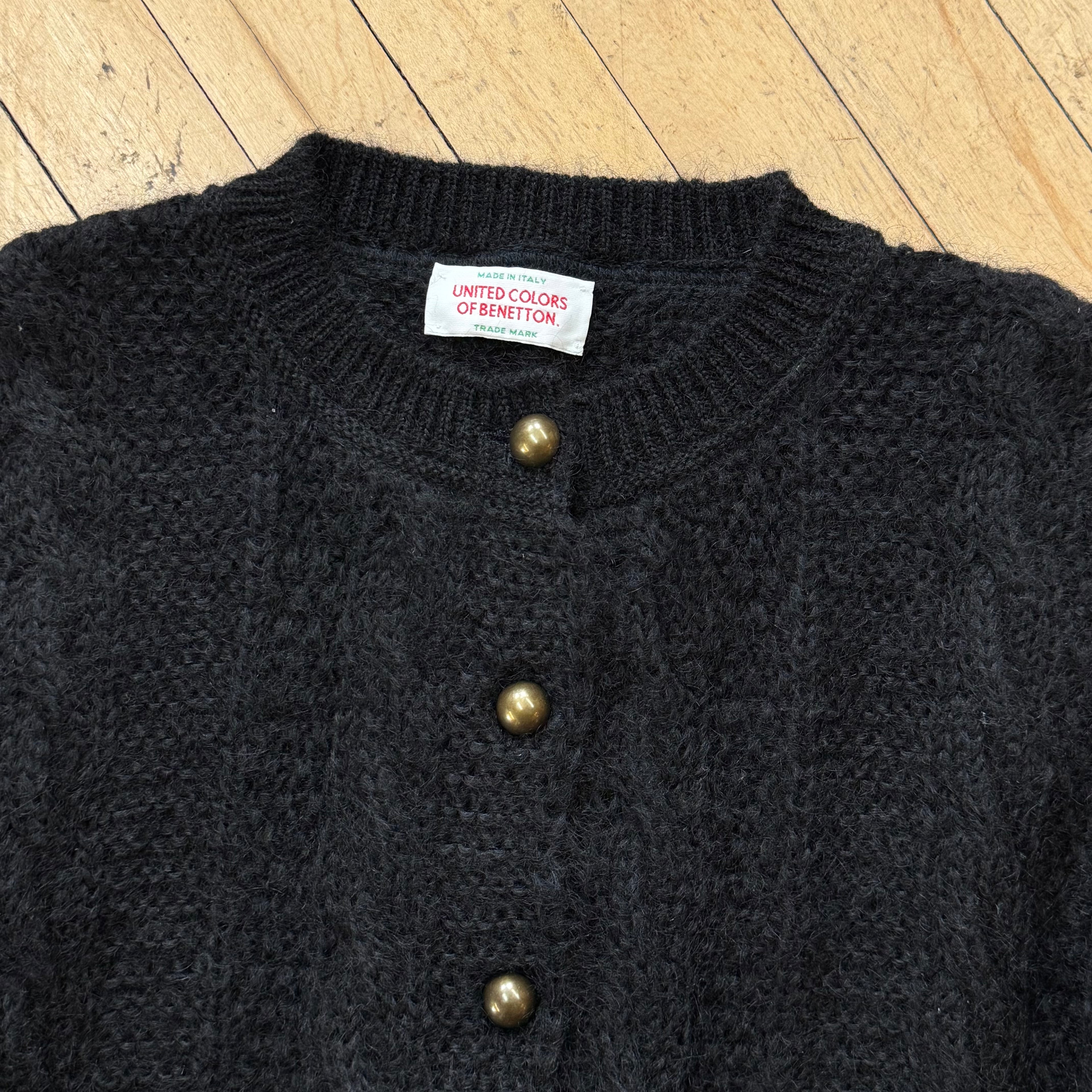 Vintage United Colors of Benetton Cardigan Sweater Sz M