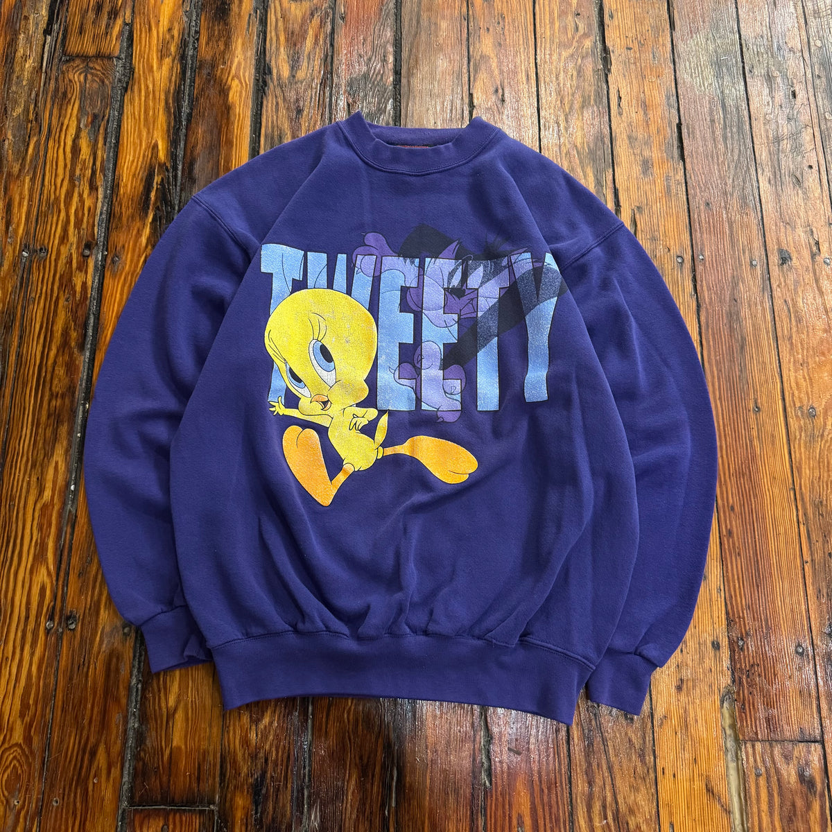 Vintage Tweety Bird Looney Tunes Crewneck Sz L
