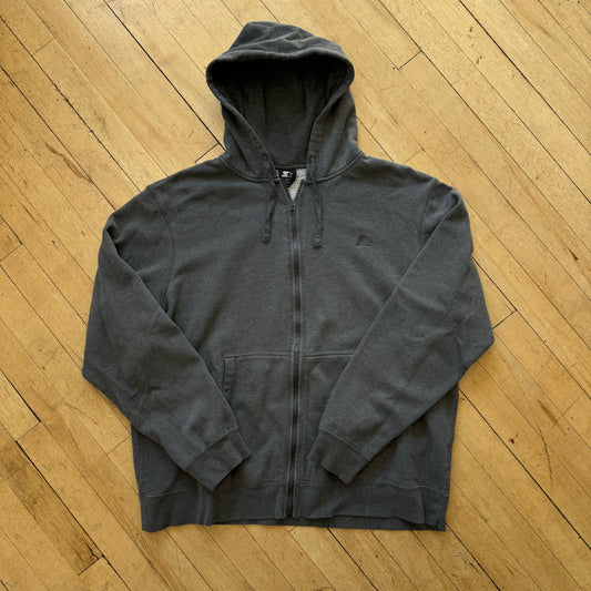 Y2K Simple Starter Zip-Up Jacket Sz XL