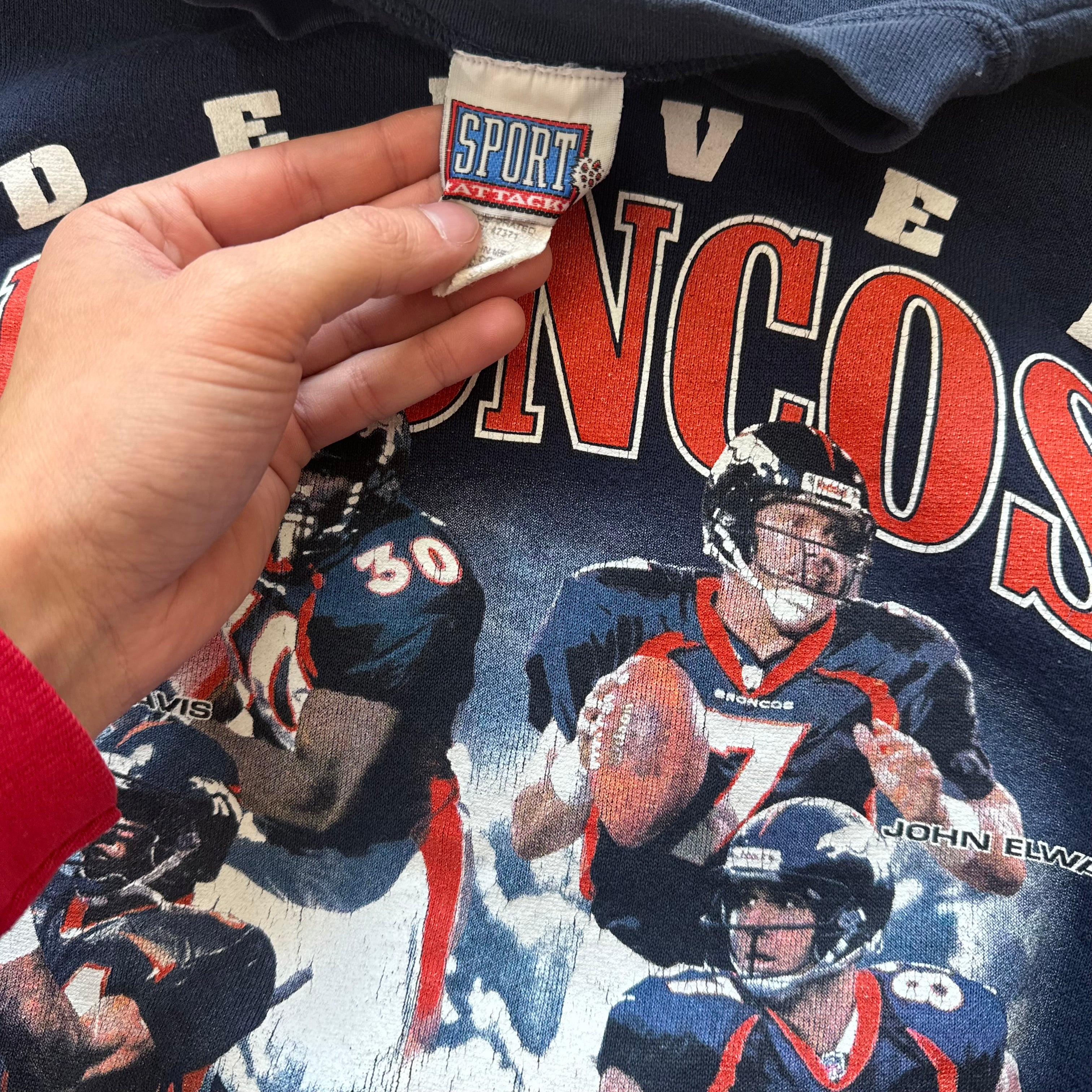 Vintage Denver Broncos NFL CrewNeck Sz L