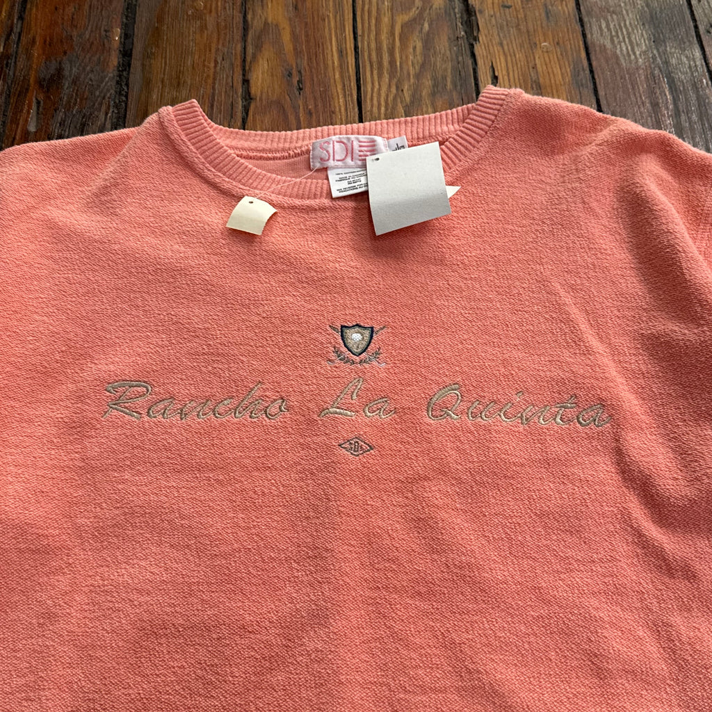 Vintage Rancho La Quinta Golf CrewNeck Sz L
