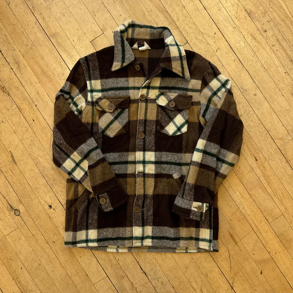 Vintage Duxbak Wool Flannel Sz M