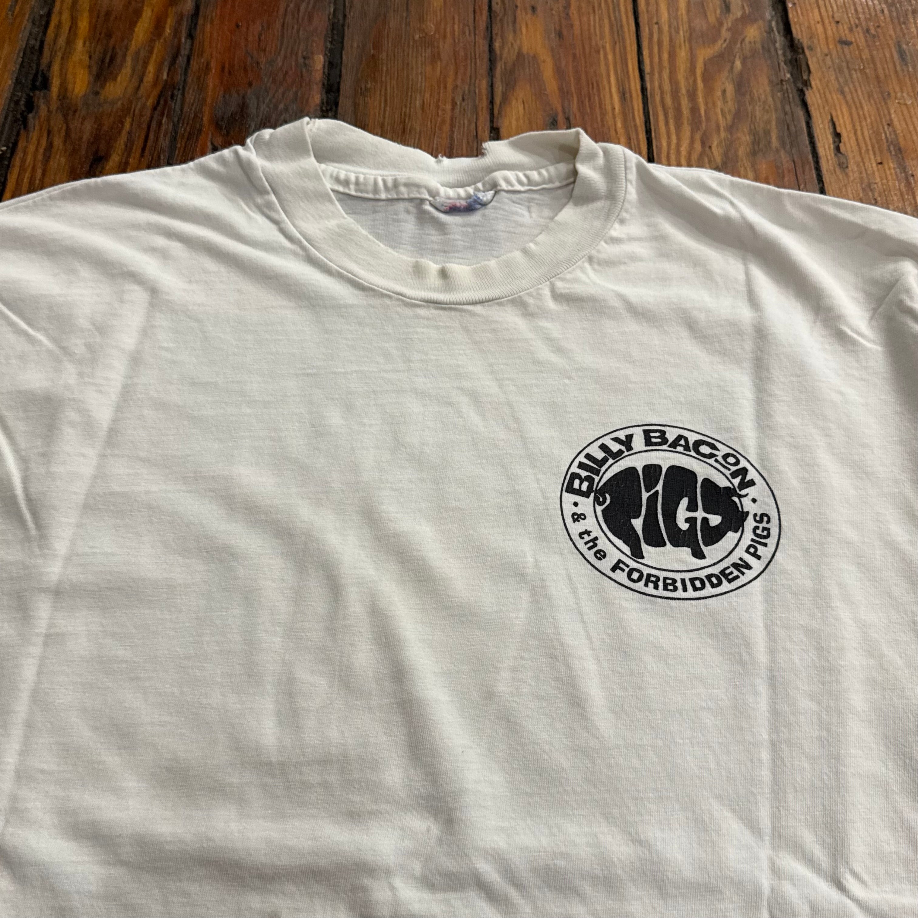 Vintage Billy Bacon & The Forbidden Pigs T-shirt Sz XL
