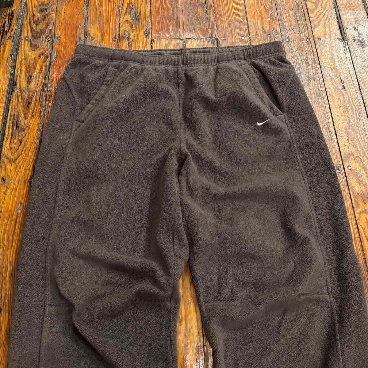 Vintage Nike Brown Fleece Sweatpants Sz XXL