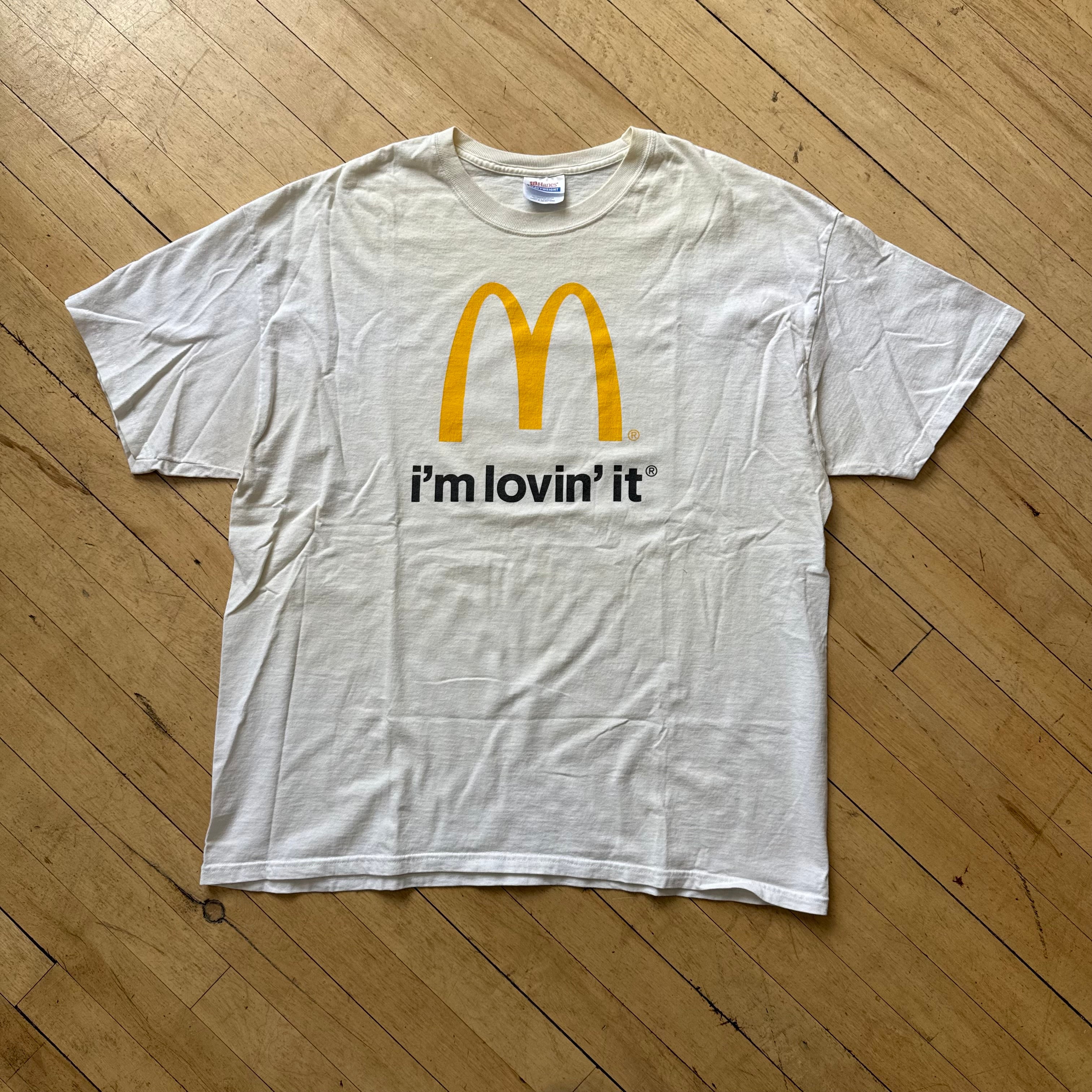 Vintage McDonald Im Lovin If T-shirt Sz XL