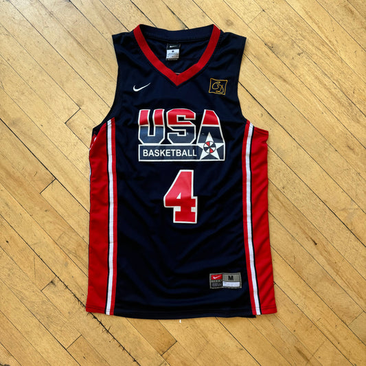 Vintage Nike USA “Laettner” Jersey Sz M