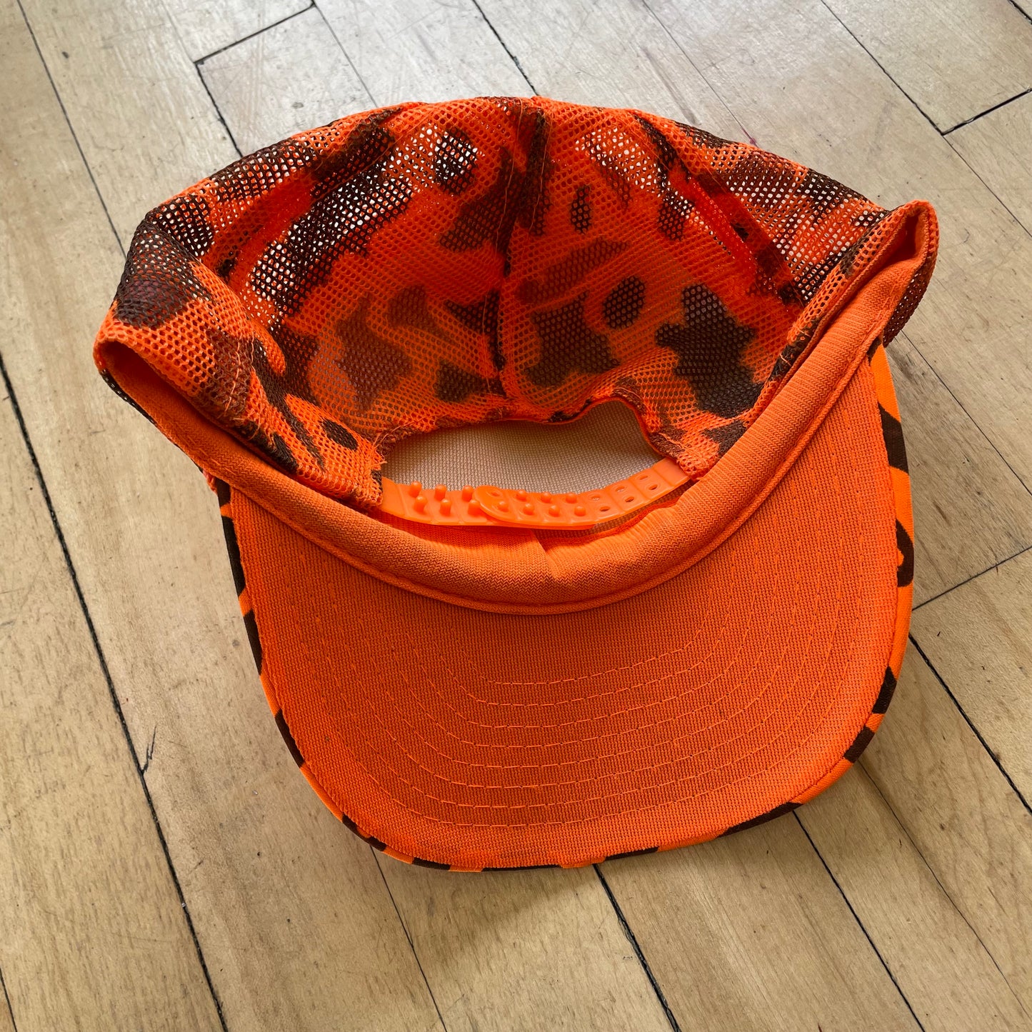 90s Orange Camo Tucker Hat