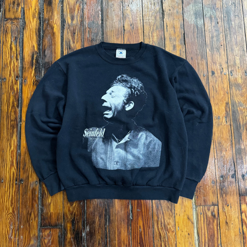 Vintage Big Face Kramer Seinfeld Crewneck Sz L