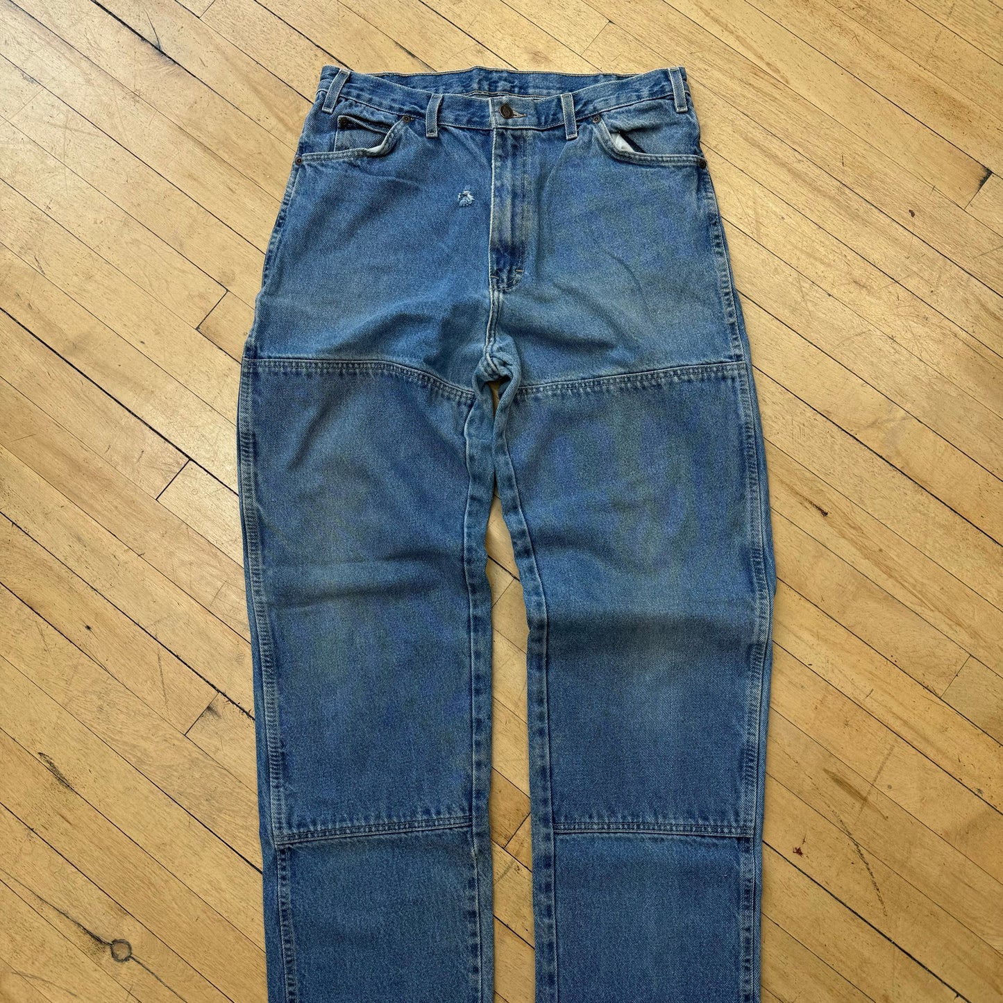 Vintage Dickies Double Knee Denim Jeans Sz 36x36