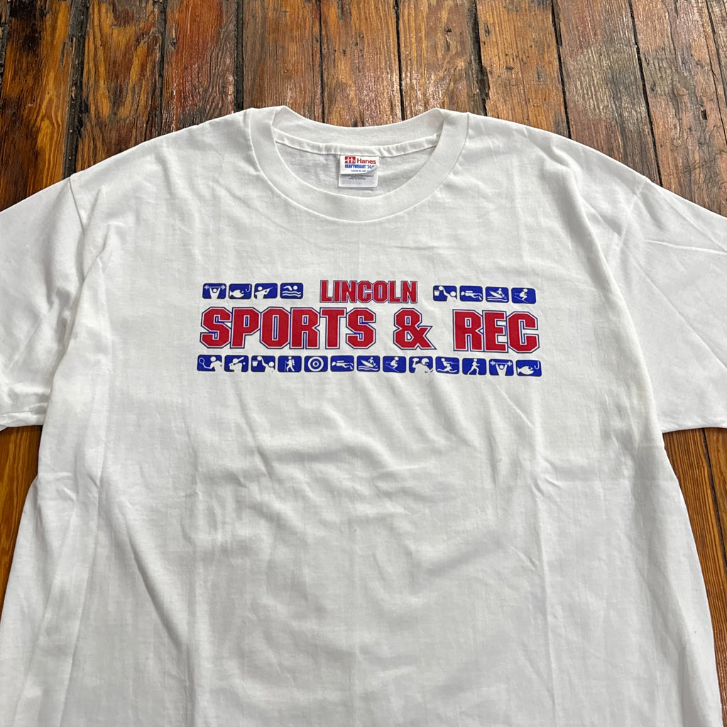 Vintage Lincoln High School Sports & Rec T-shirt Sz XL