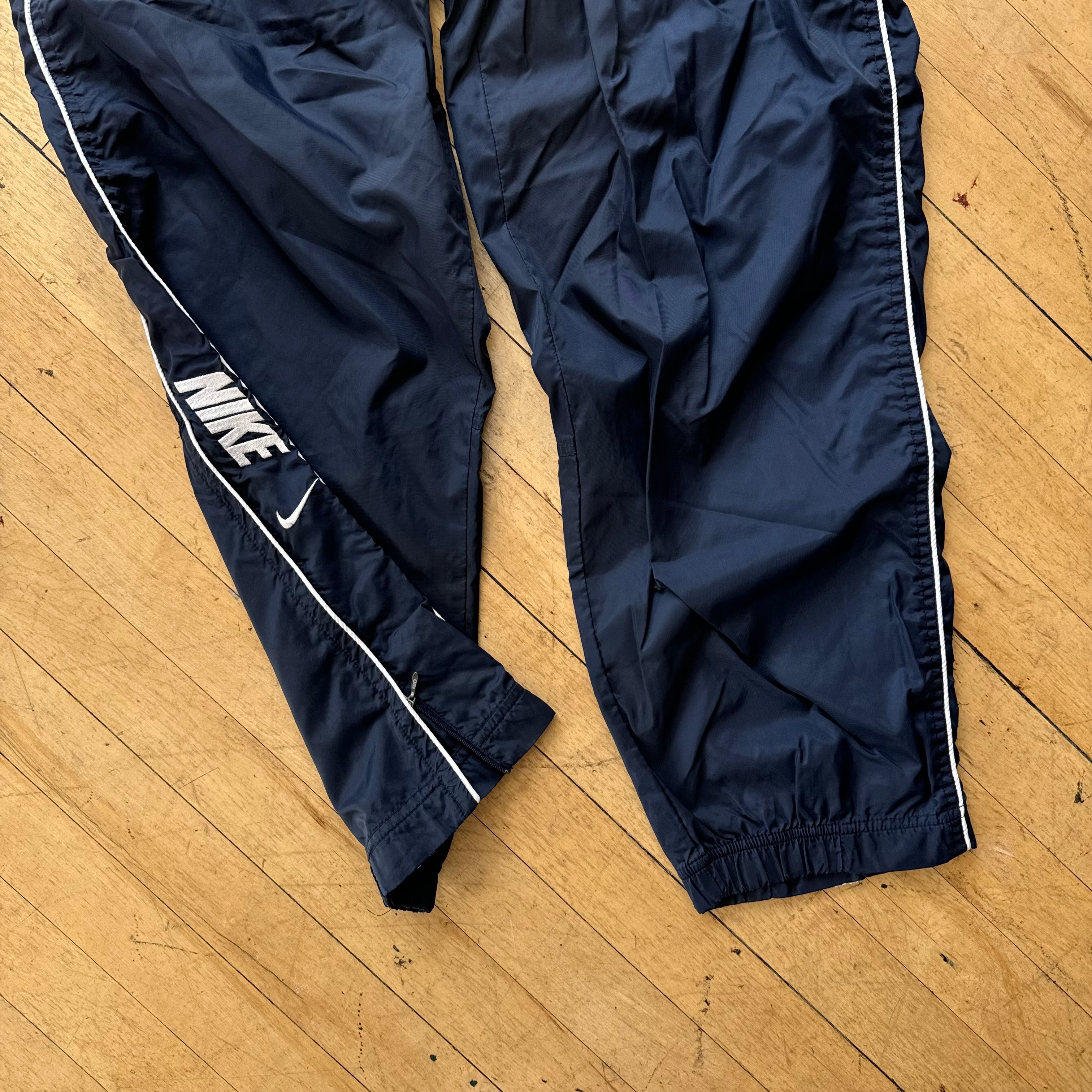Vintage Navy Nike Trackpants Sz L