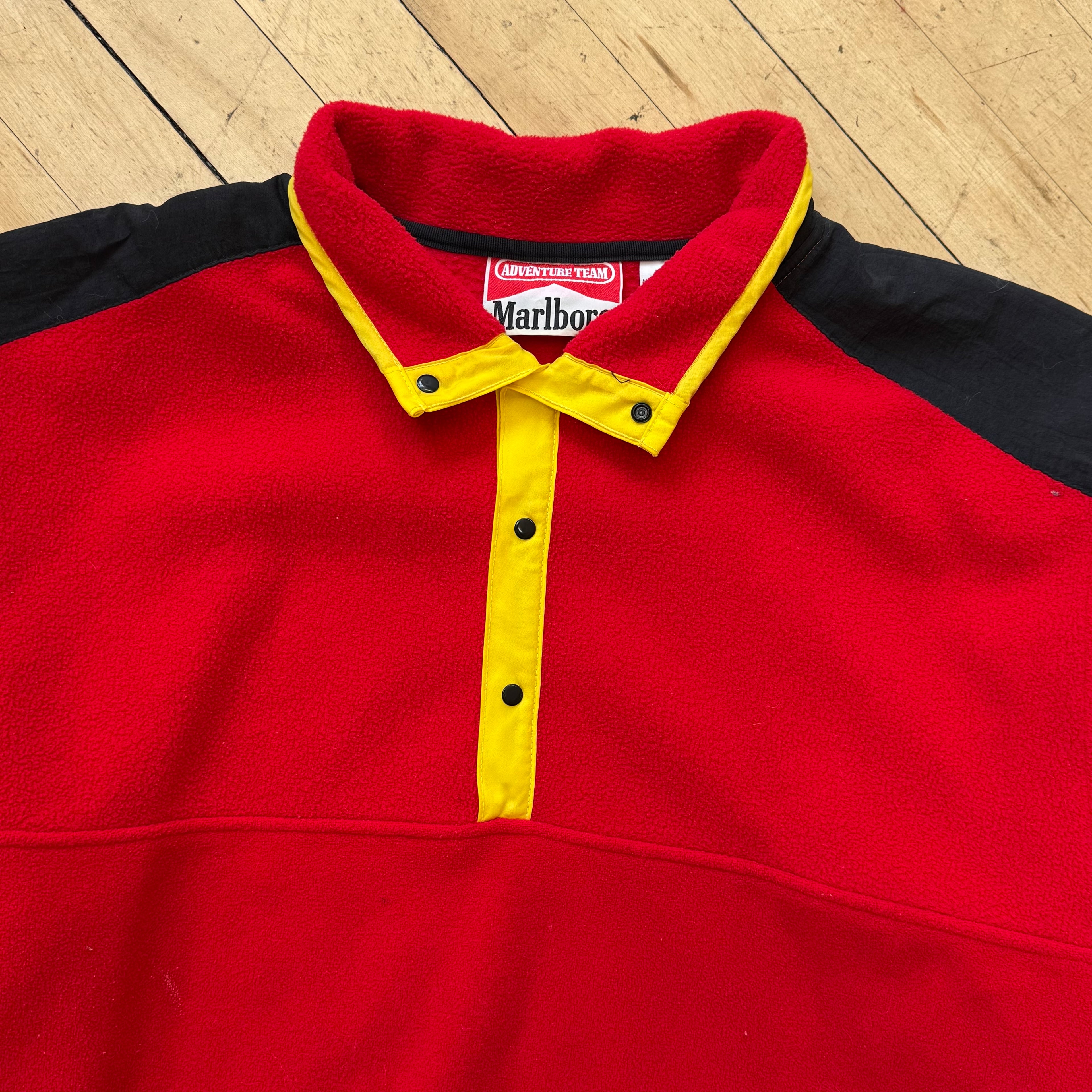 Vintage Marlboro Fleece Jacket Sz L