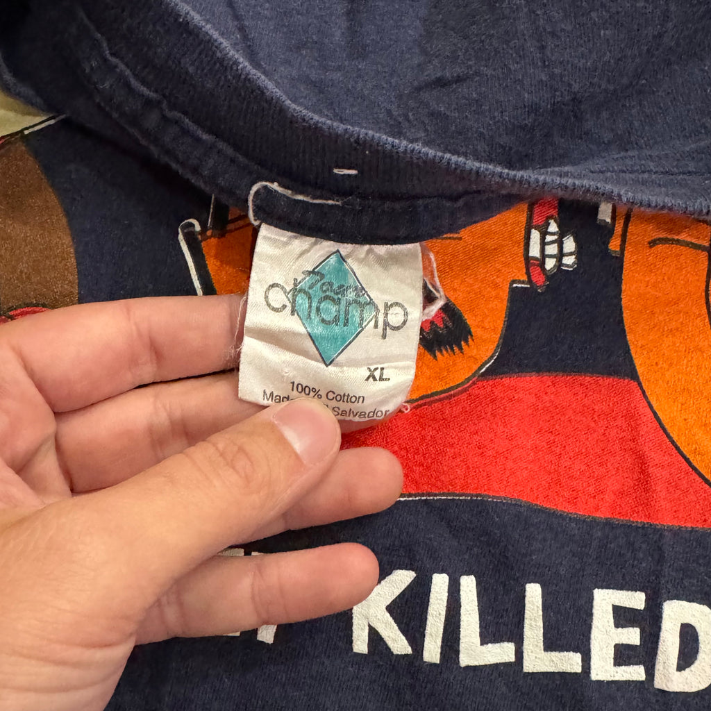 Vintage They Killed Kenny South Park T-shirt Sz XL