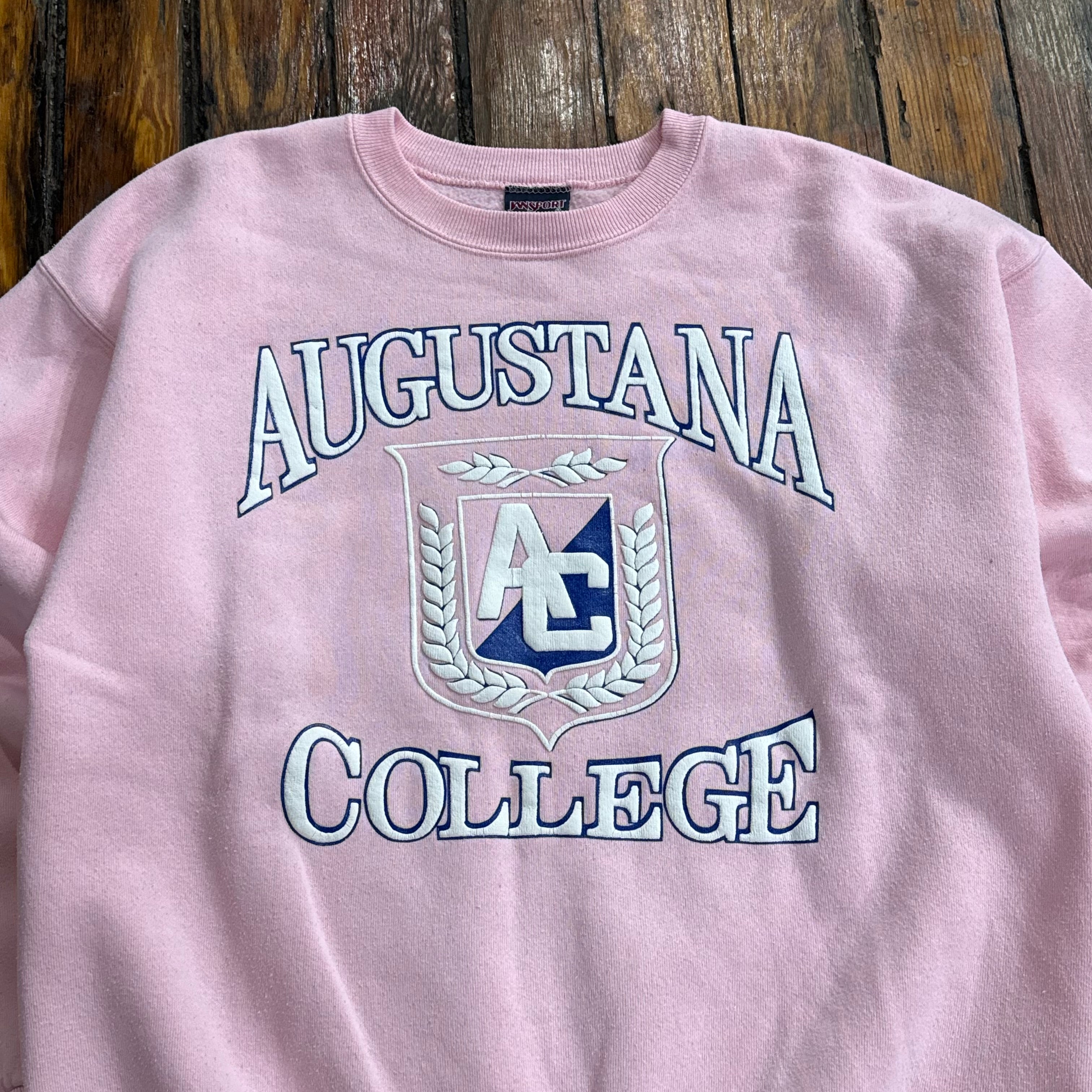 Vintage Augustana College CrewNeck Sz XL