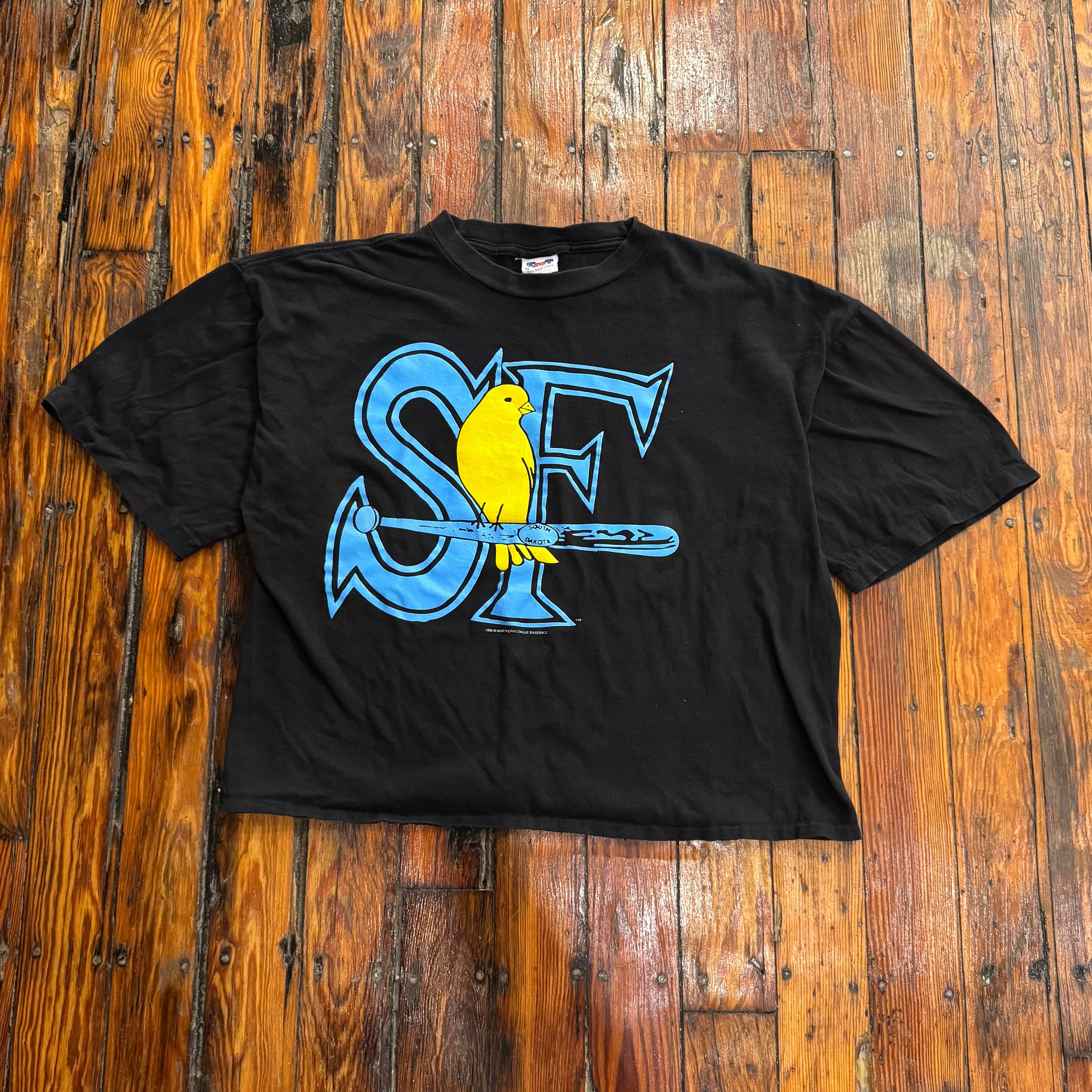 Vintage Sioux Falls Canaries T-shirt Sz L