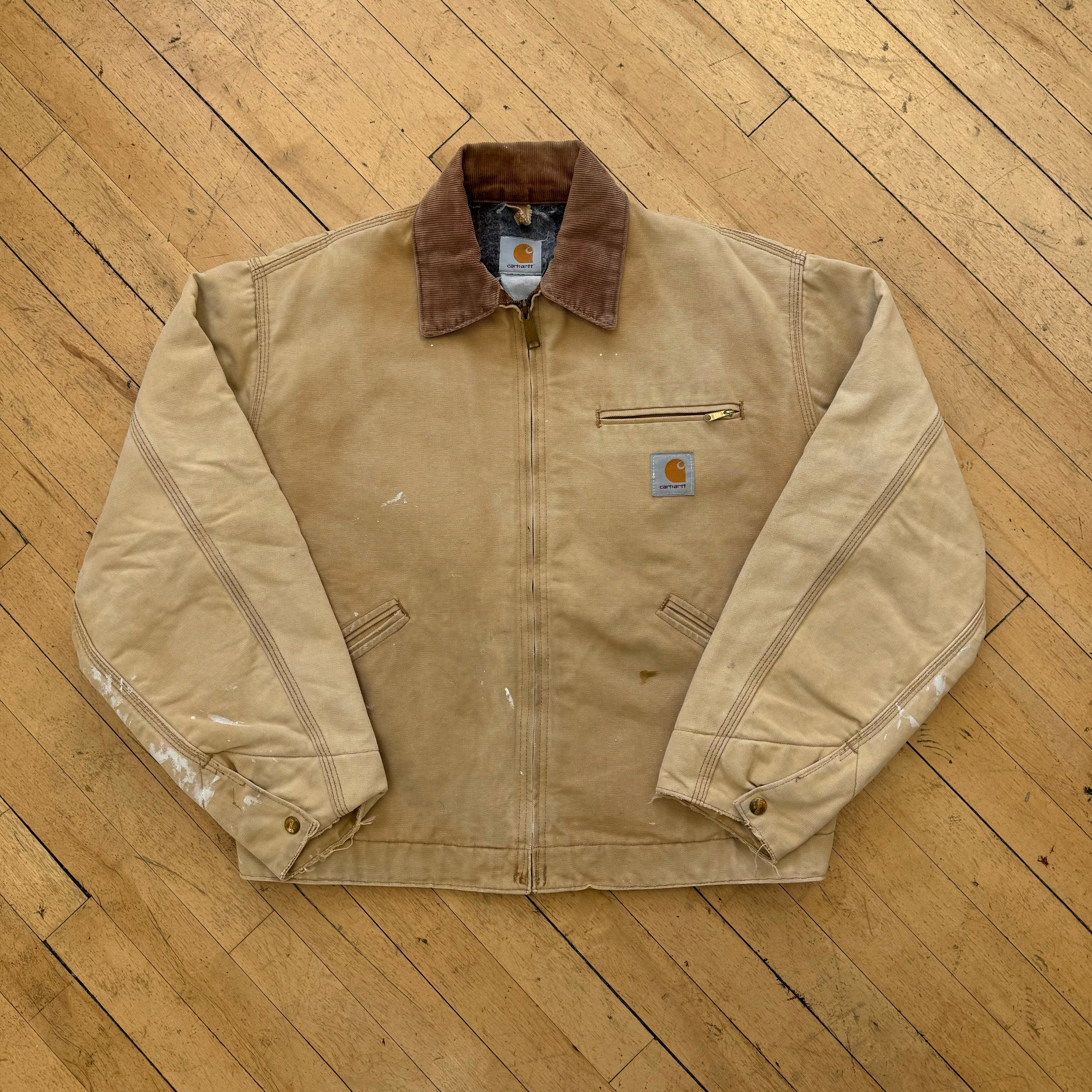 Vintage Faded Carhartt Detroit Jacket Sz M