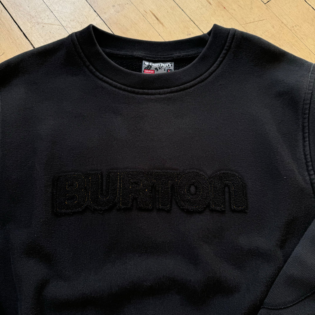 Vintage Burton SpellOut CrewNeck Sz XL
