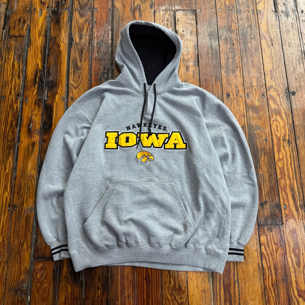 Vintage Iowa Hawkeyes Lee Sports Hoodie Sz XL