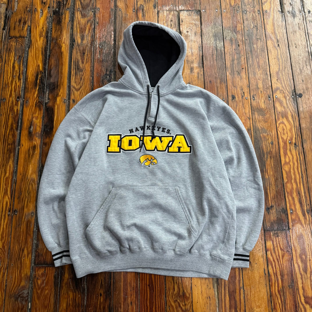 Vintage Iowa Hawkeyes Lee Sports Hoodie Sz XL
