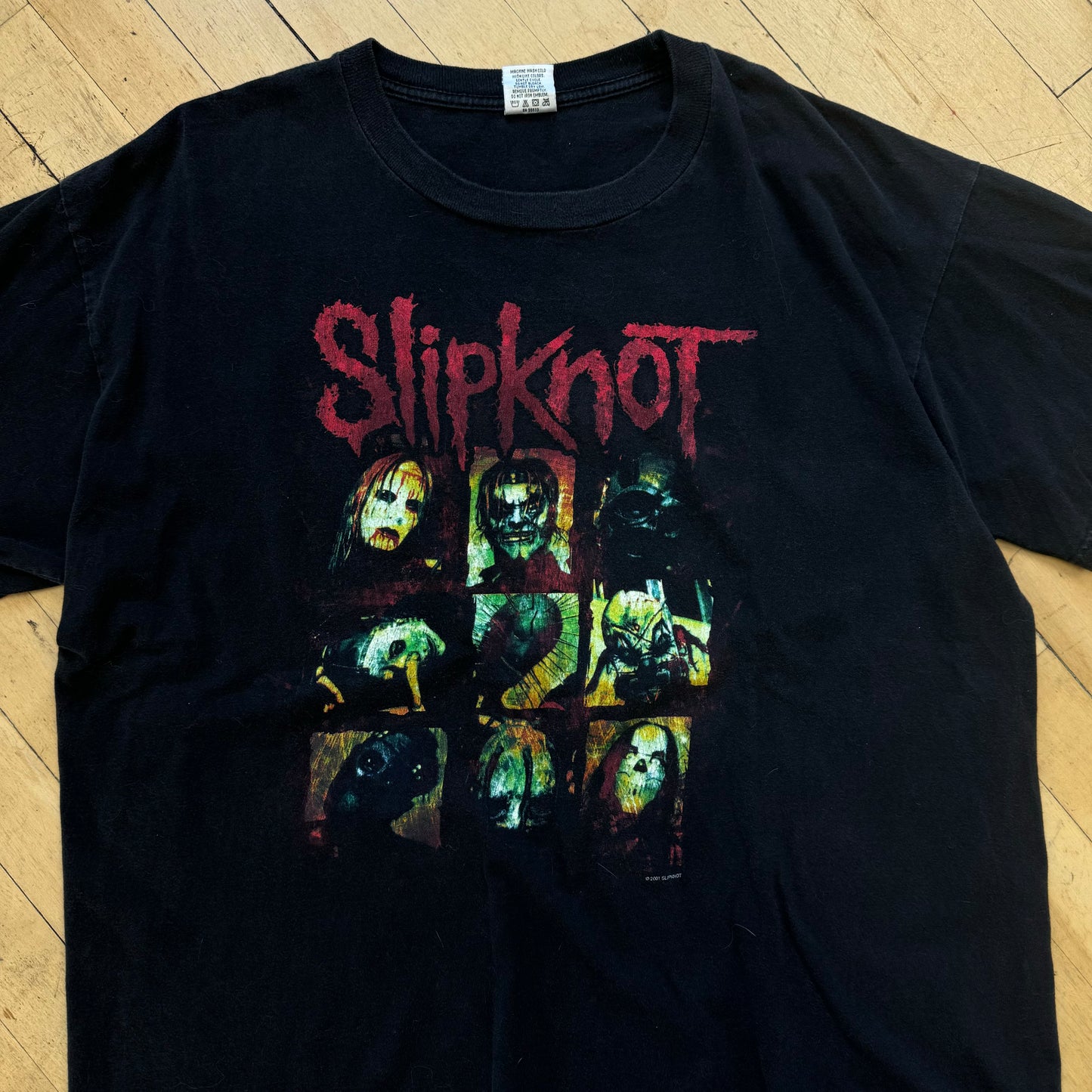 Vintage Slipknot Band T-shirt Sz XL