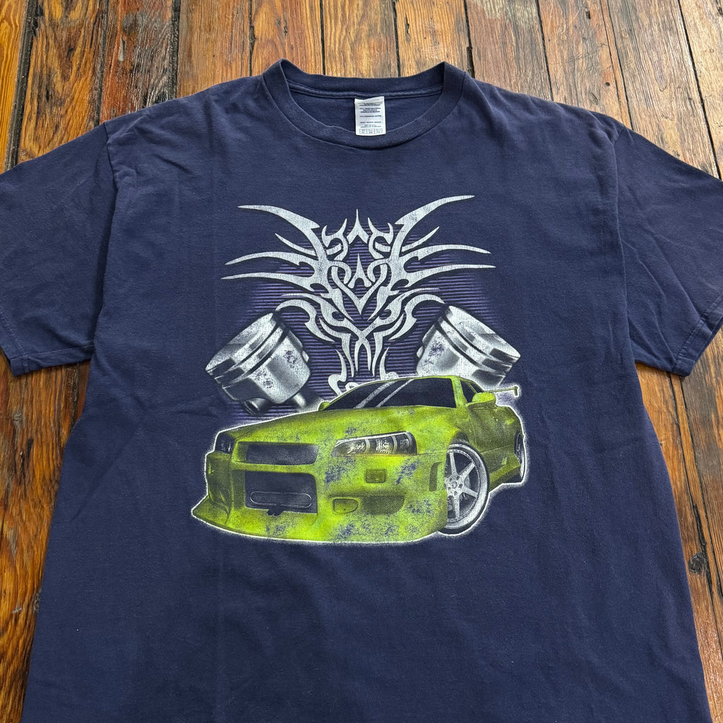 Y2K Nissan Skyline Car T-shirt Sz XL