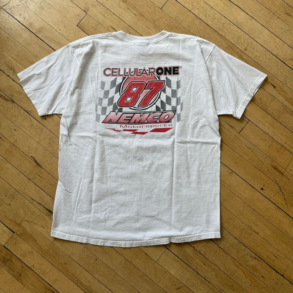 Vintage Joe Nemcheck Nascar T-shirt Sz XL